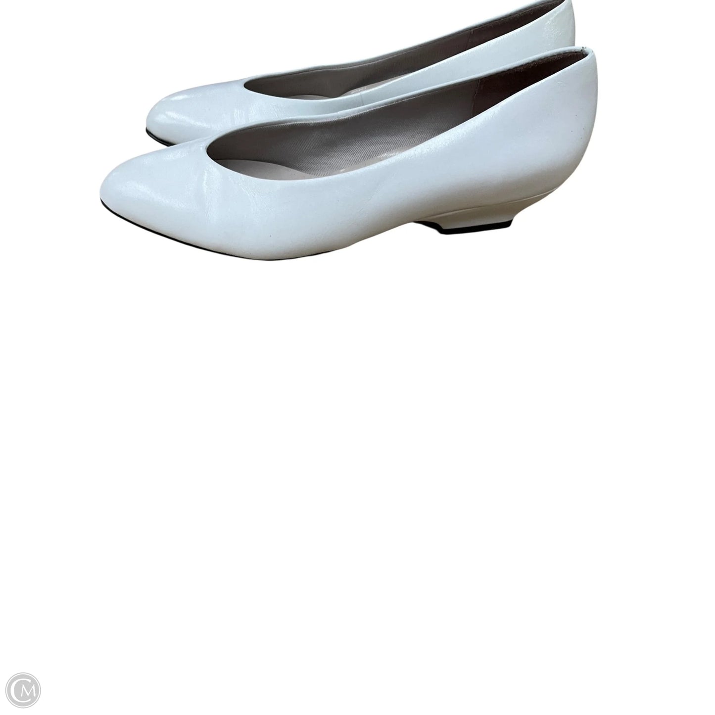 Shoes Heels Kitten By Easy Spirit In White, Size: 6