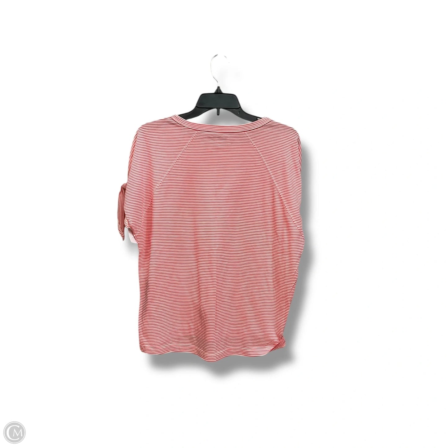 Top Short Sleeve By Loft In Striped Pattern, Size: Xs