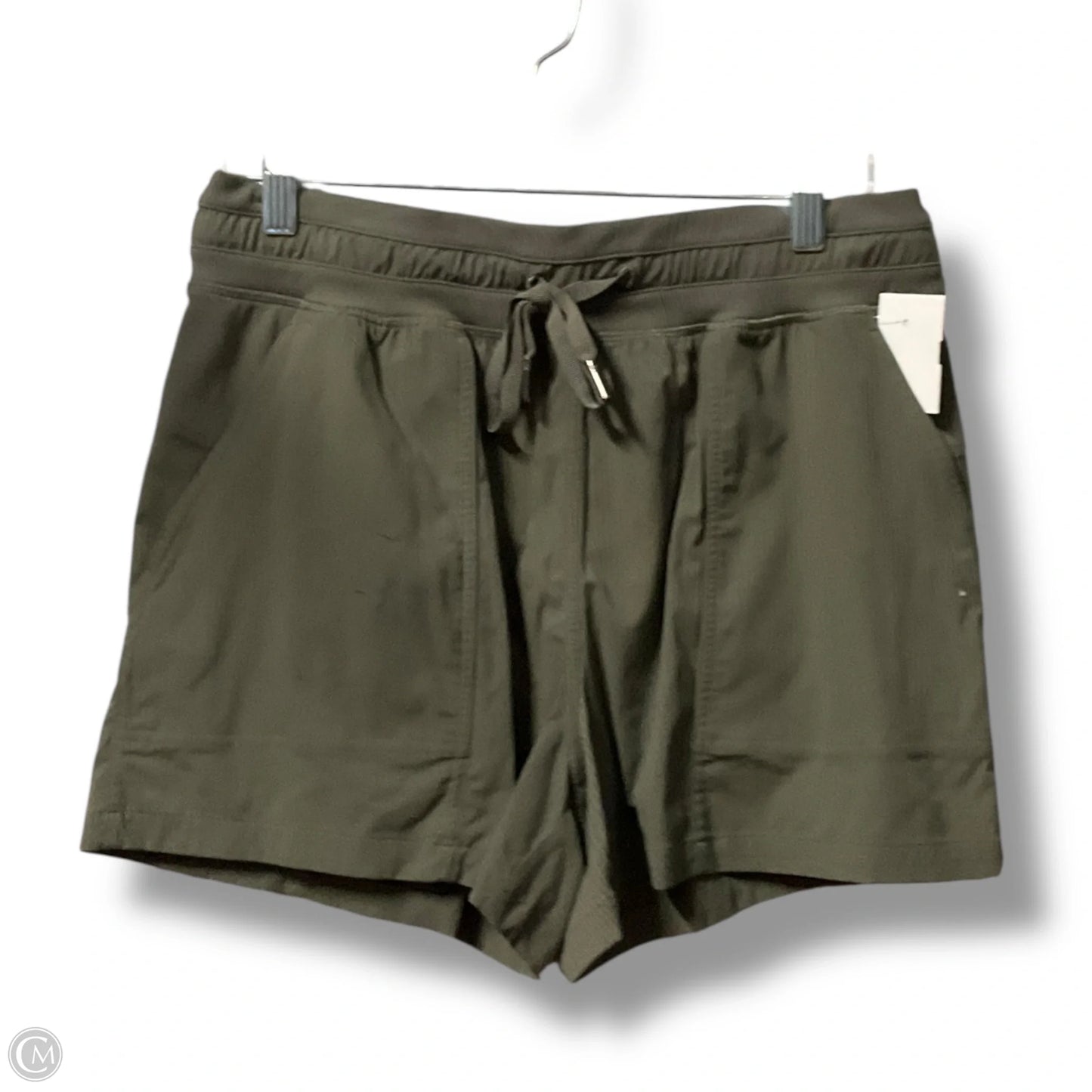Athletic Shorts By Lululemon In Green, Size: M