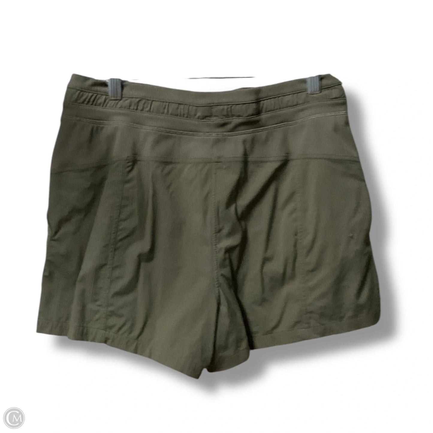 Athletic Shorts By Lululemon In Green, Size: M