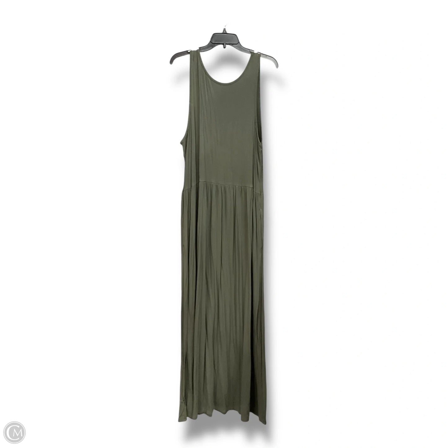 Dress Casual Maxi By Ava & Viv In Green, Size: 2x
