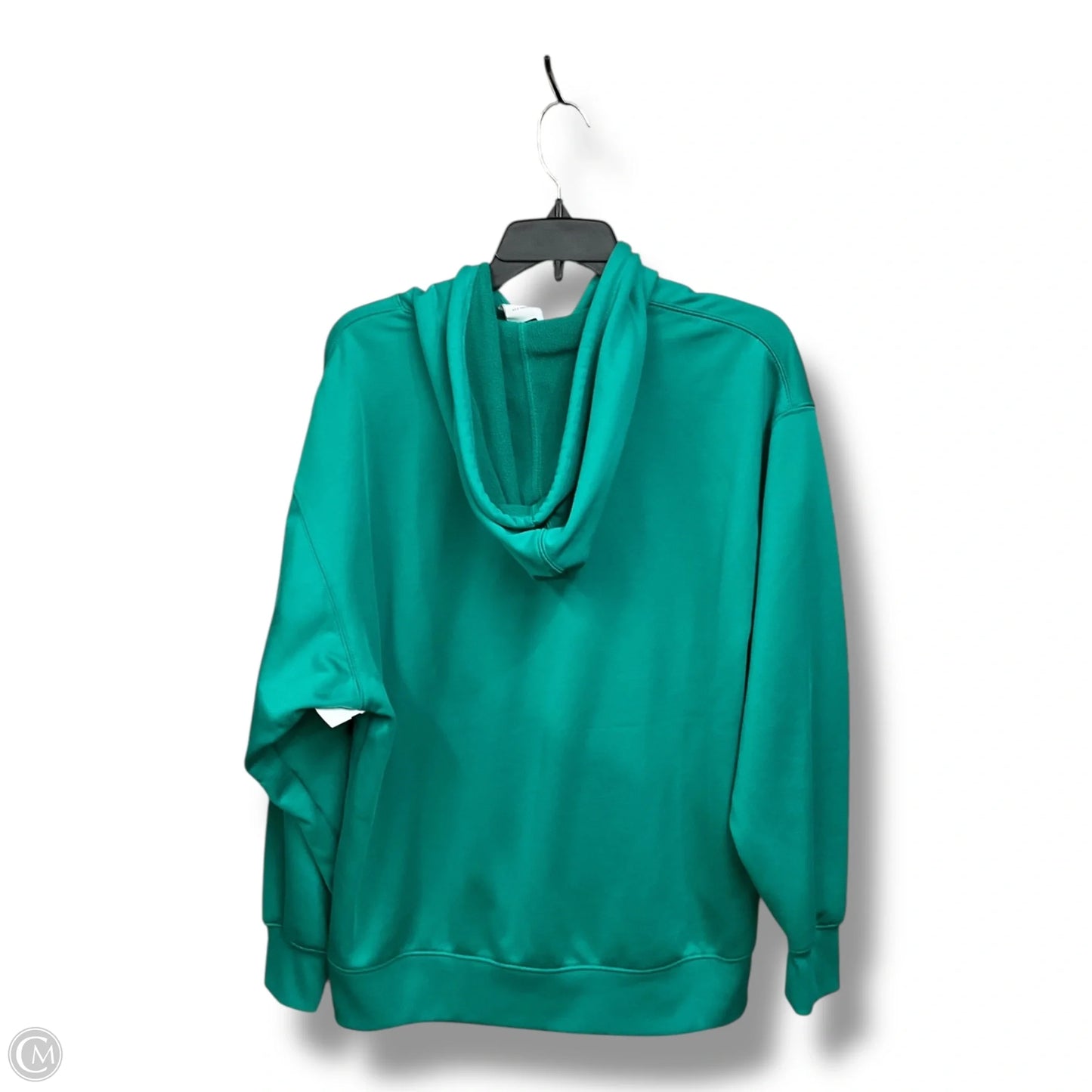 Sweatshirt Hoodie By Nike Apparel In Green, Size: M