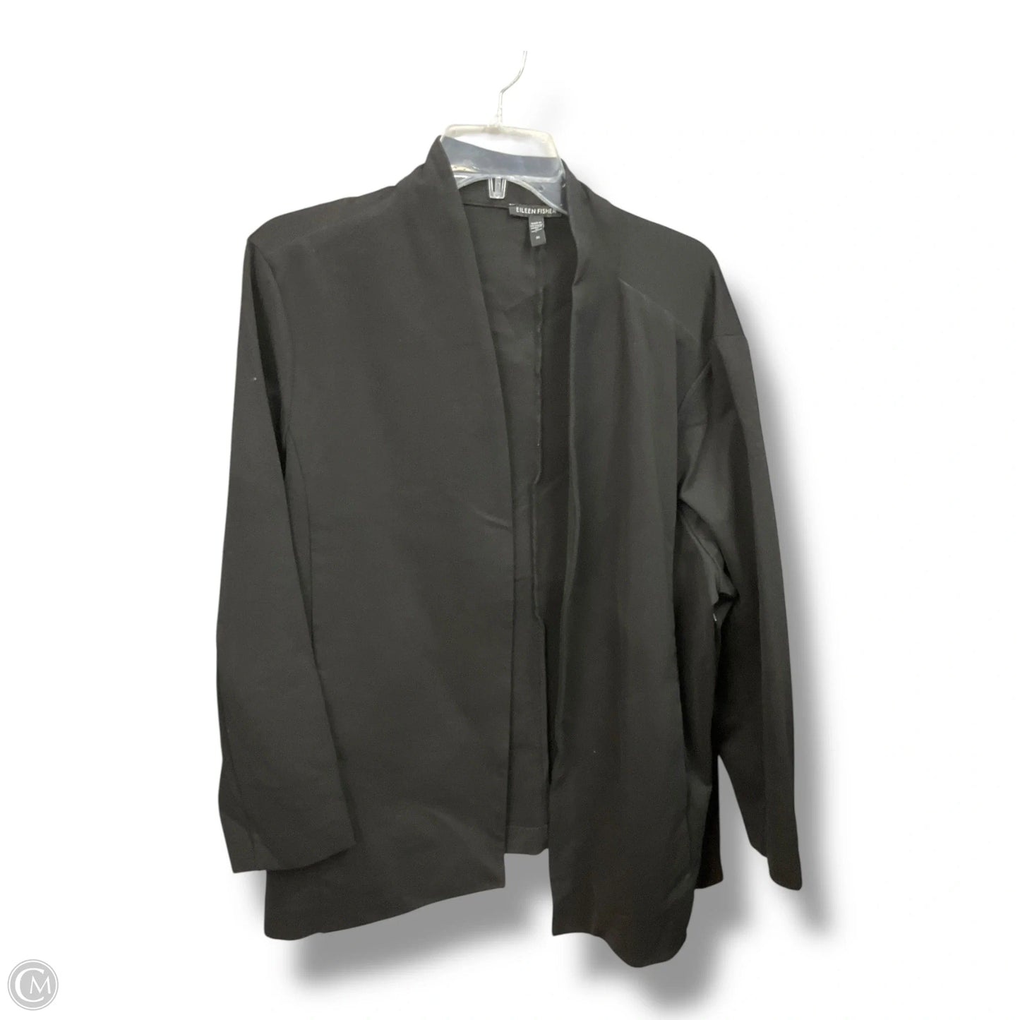 Cardigan By Eileen Fisher In Black, Size: 2x