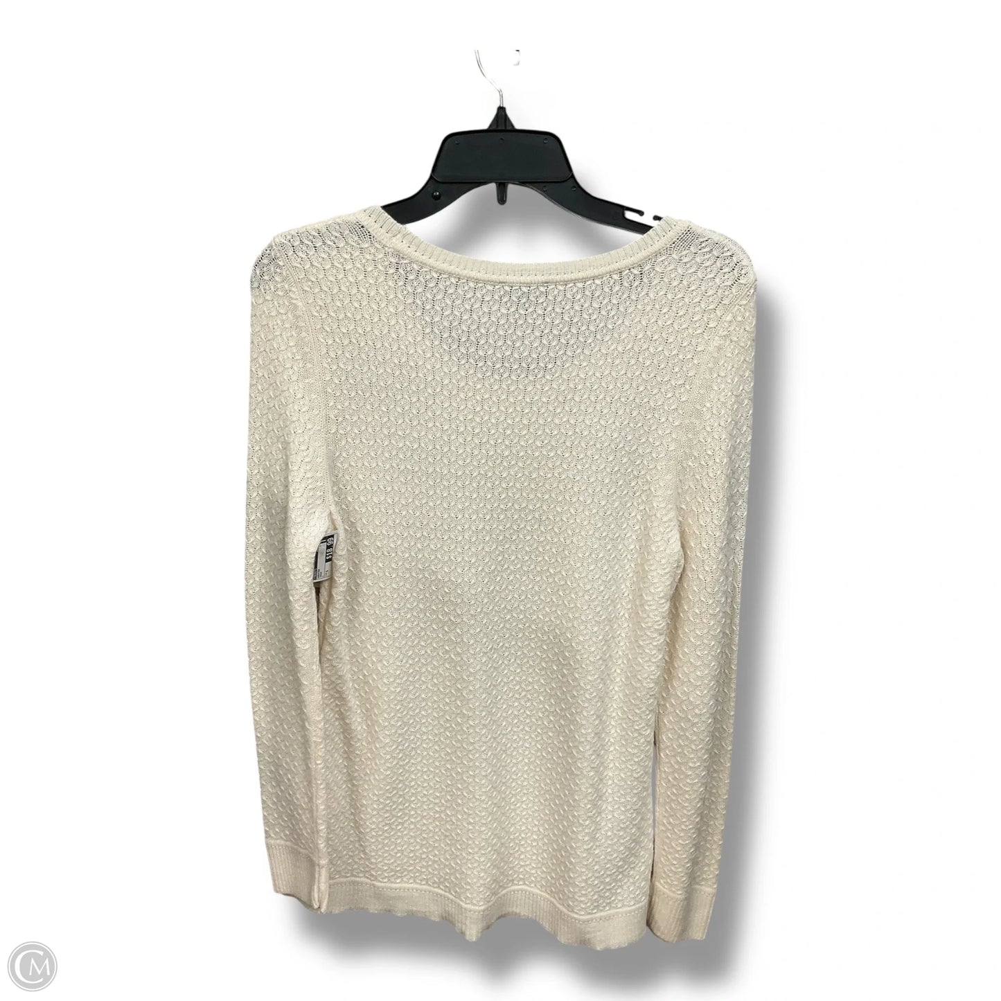 Sweater By Talbots In Cream, Size: S