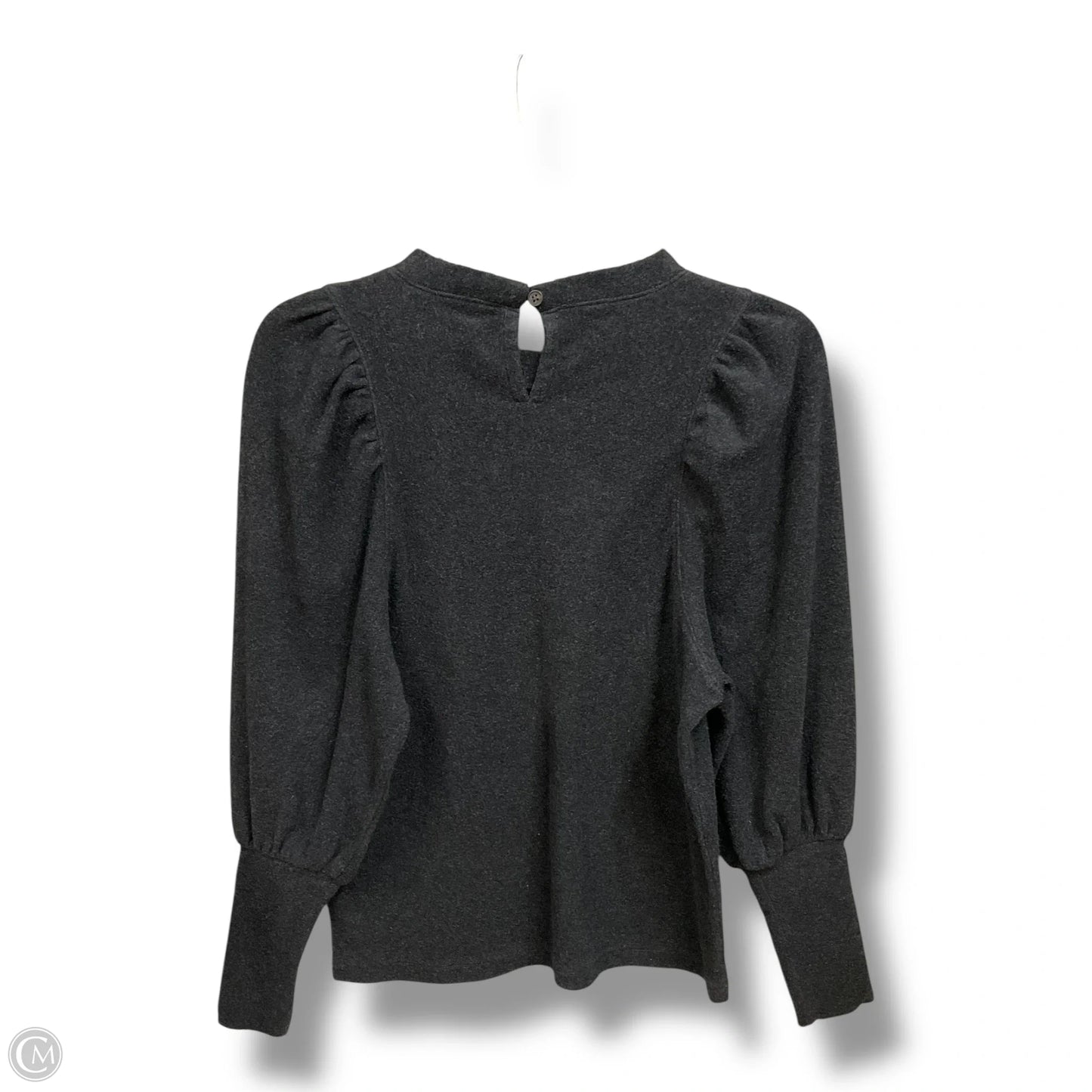Top Long Sleeve By Madewell In Black, Size: Xs