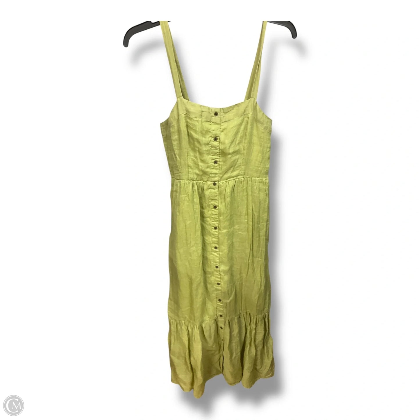 Dress Casual Maxi By Banana Republic In Green, Size: Xs