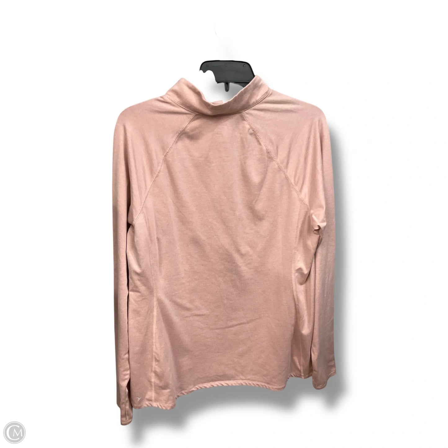 Athletic Top Long Sleeve Collar By Old Navy In Pink, Size: Xl