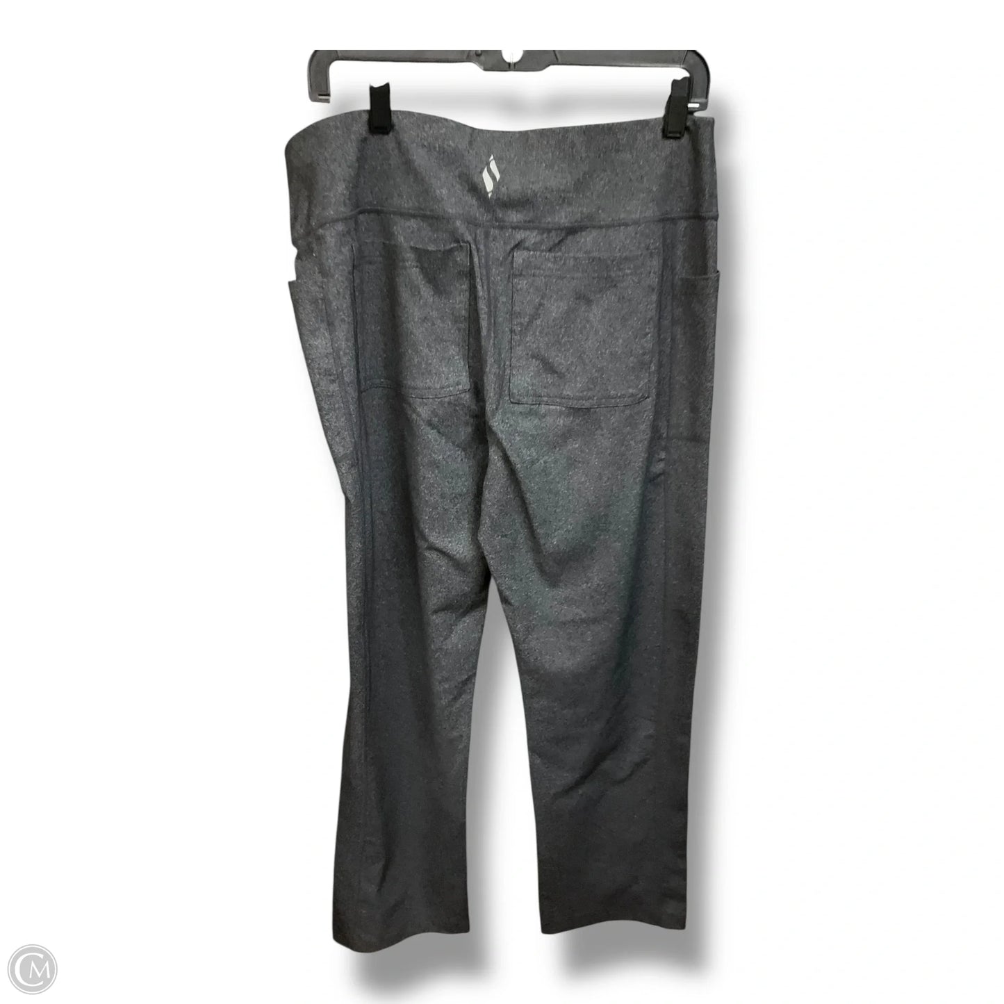 Athletic Leggings By Skechers In Grey, Size: Xl