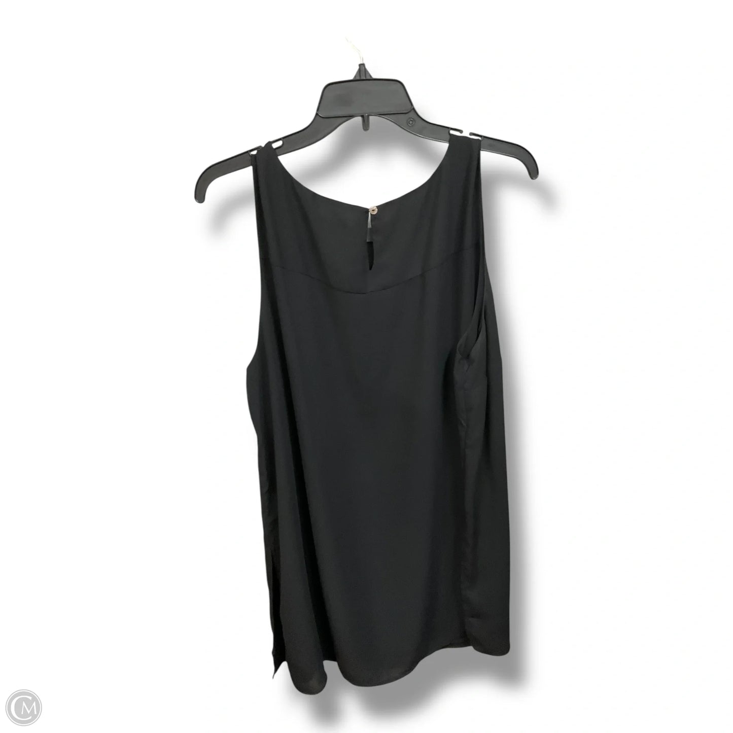 Blouse Sleeveless By Chicos In Black, Size: Xl
