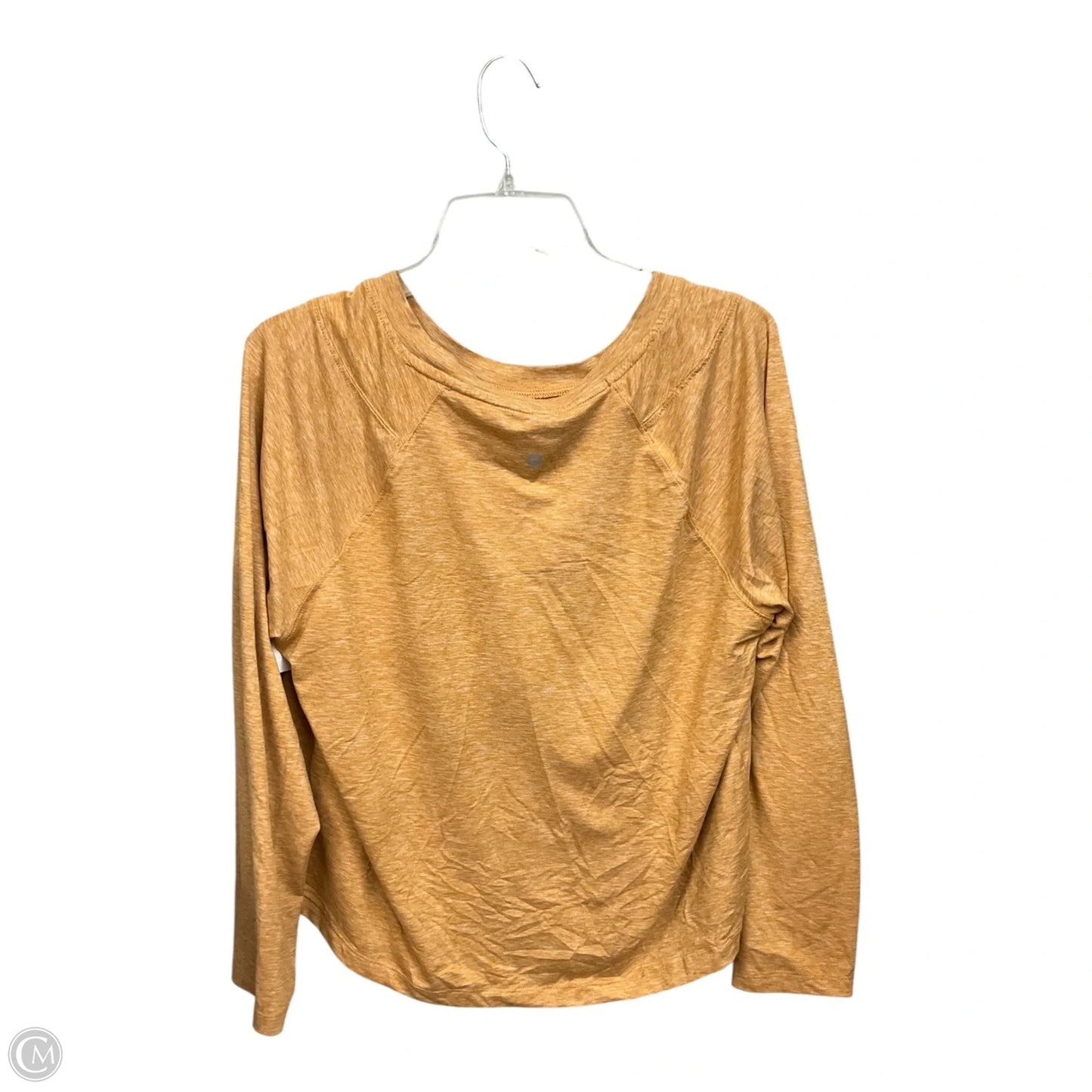 Athletic Top Long Sleeve Crewneck By Rbx In Orange, Size: Xl