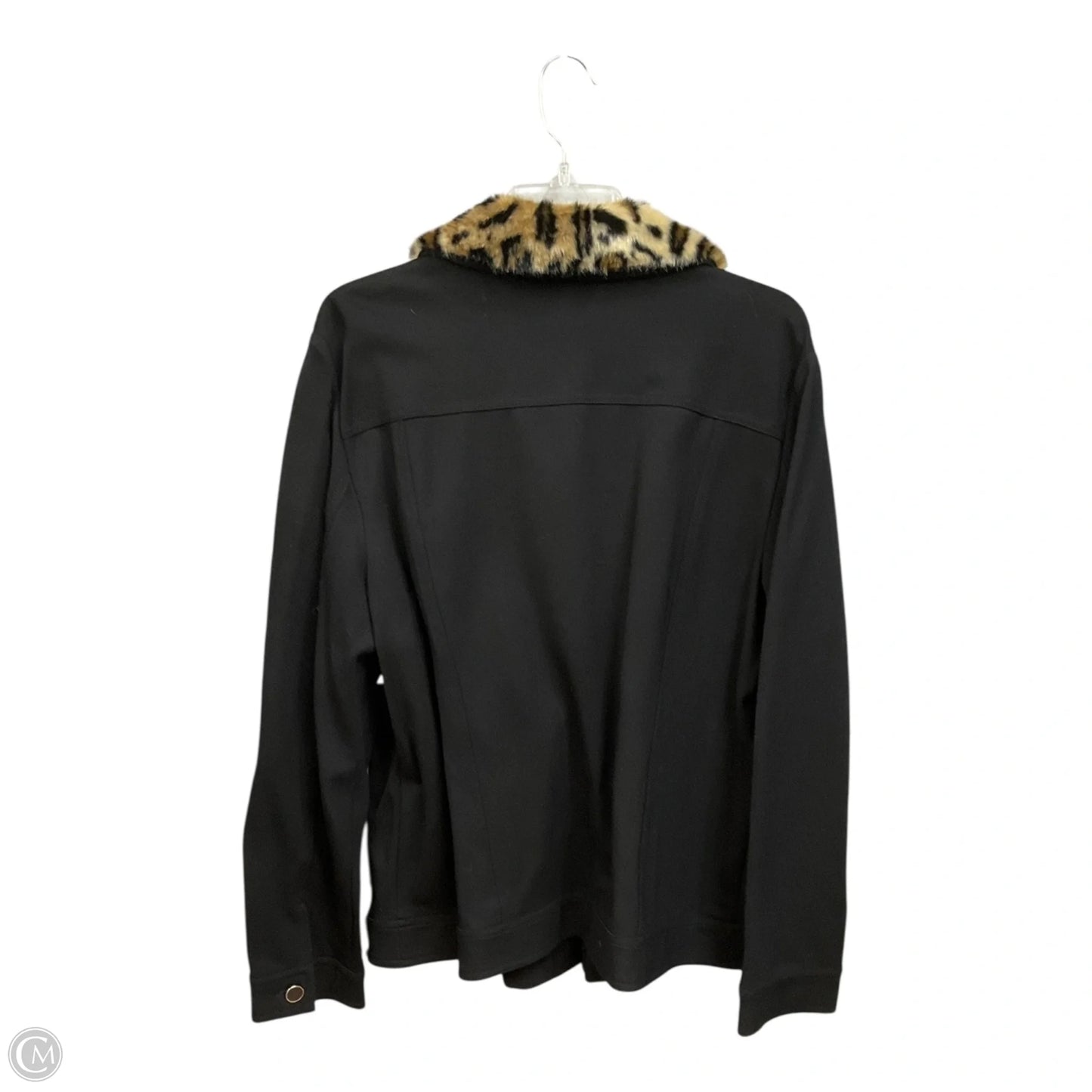 Jacket Other By Chicos In Black, Size: Xl