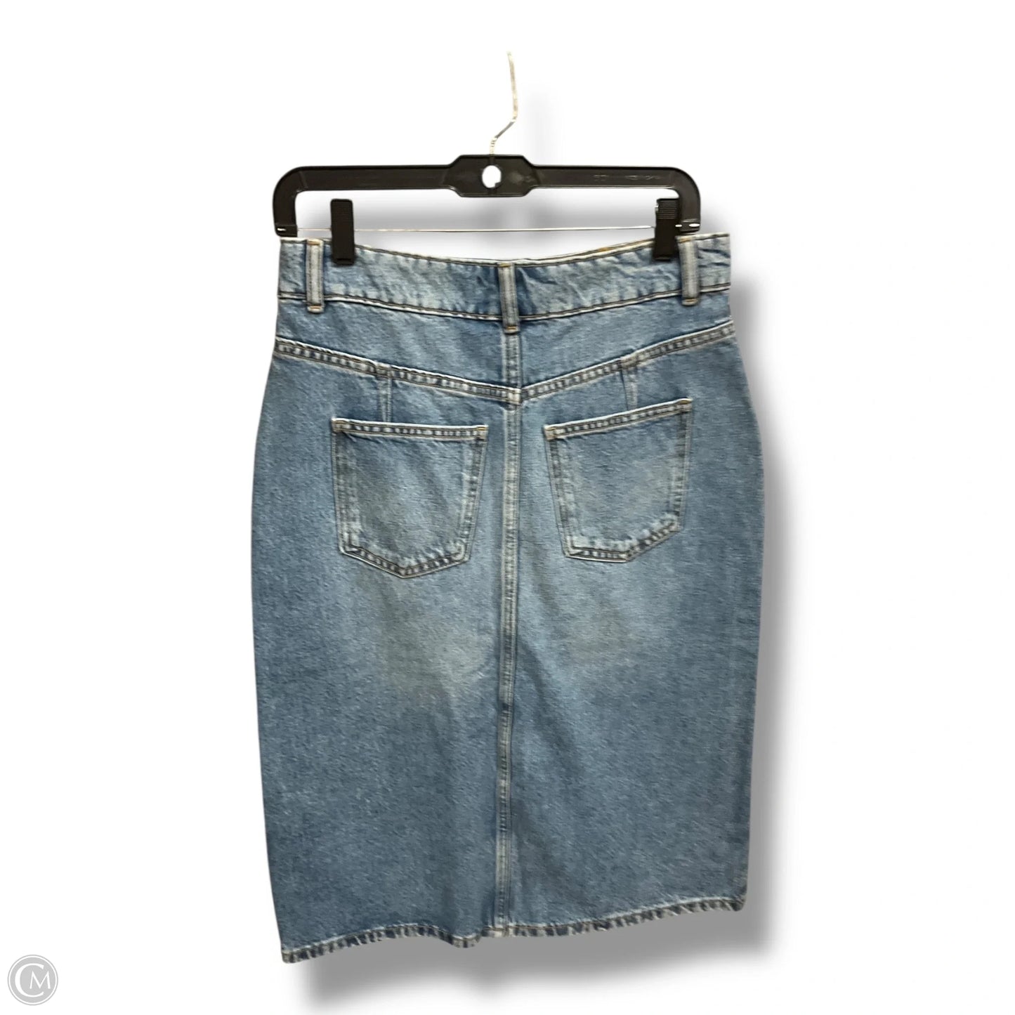 Skirt Maxi By Michael By Michael Kors In Blue Denim, Size: S
