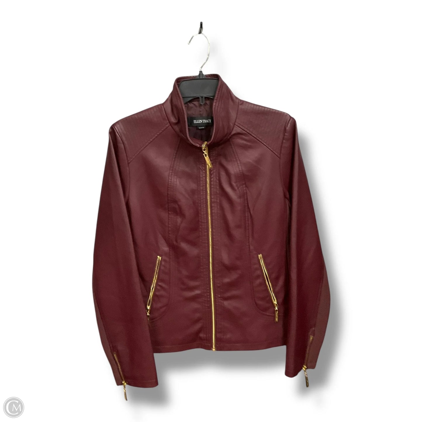 Jacket Other By Ellen Tracy In Maroon, Size: M