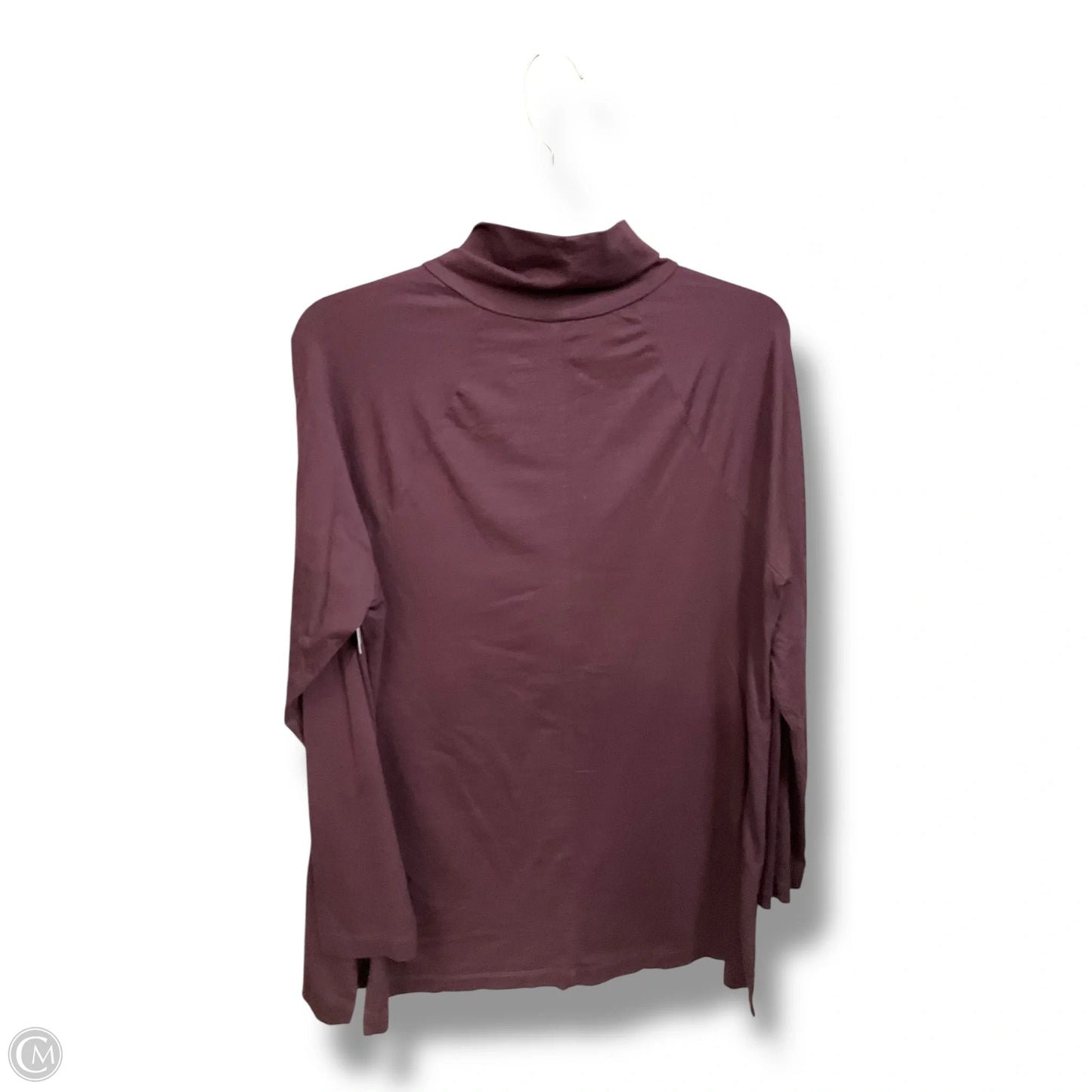 Top Long Sleeve Basic By J. Jill In Purple, Size: L