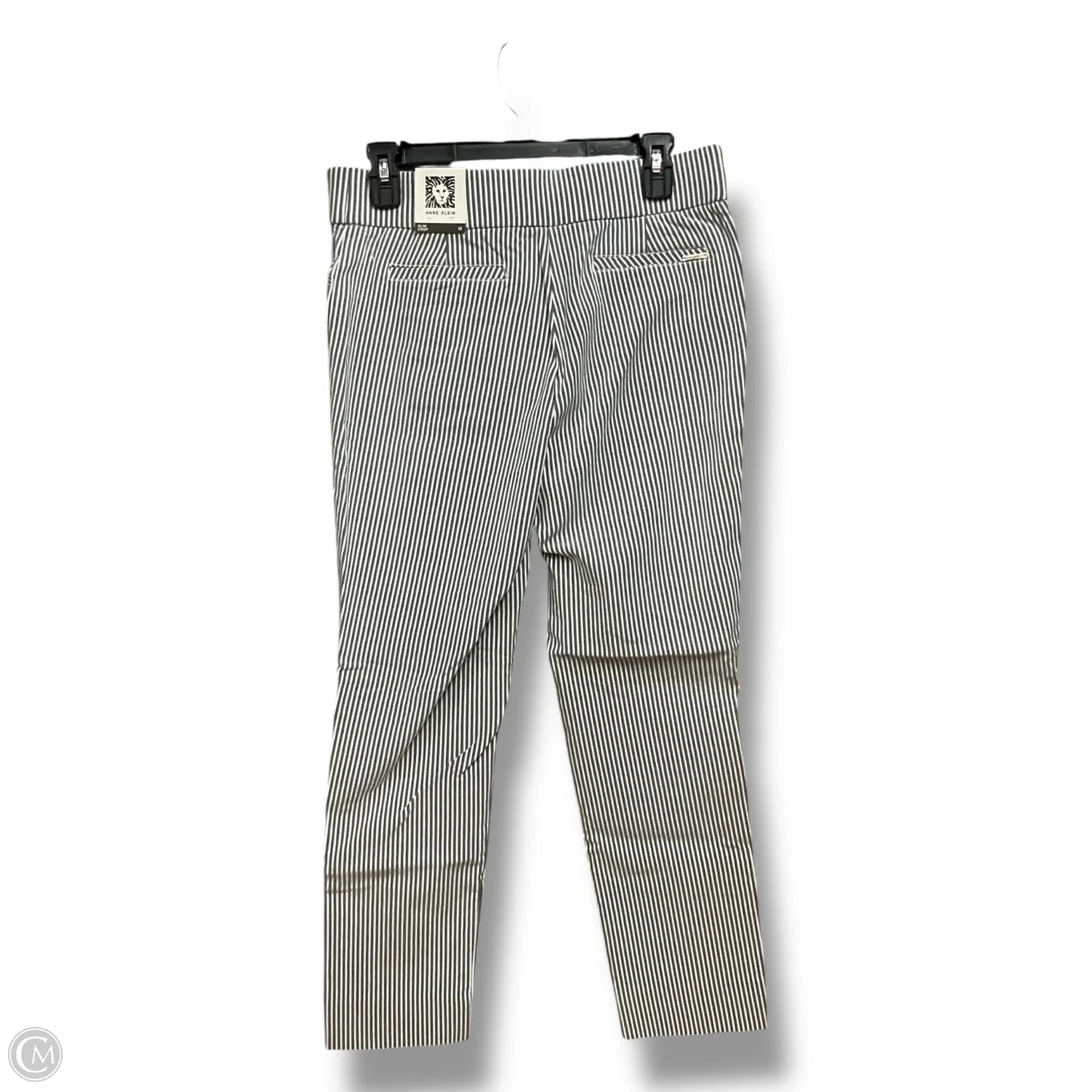 Pants Dress By Anne Klein In Striped Pattern, Size: M