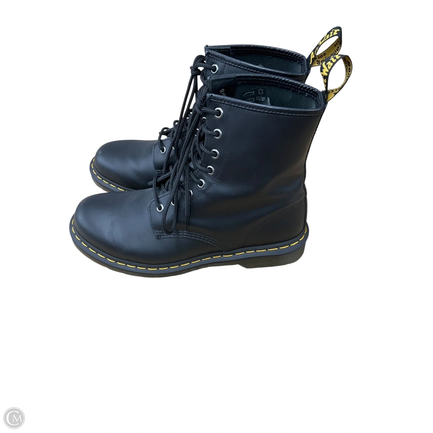 Boots Combat By Dr Martens In Black, Size: 10