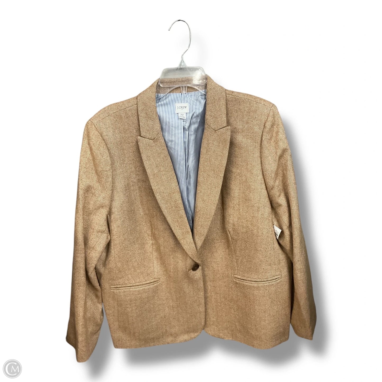 Blazer By J. Crew In Brown, Size: 3x