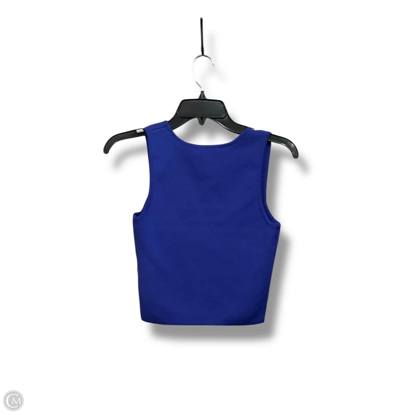 Top Sleeveless Basic By Clothes Mentor In Blue, Size: M