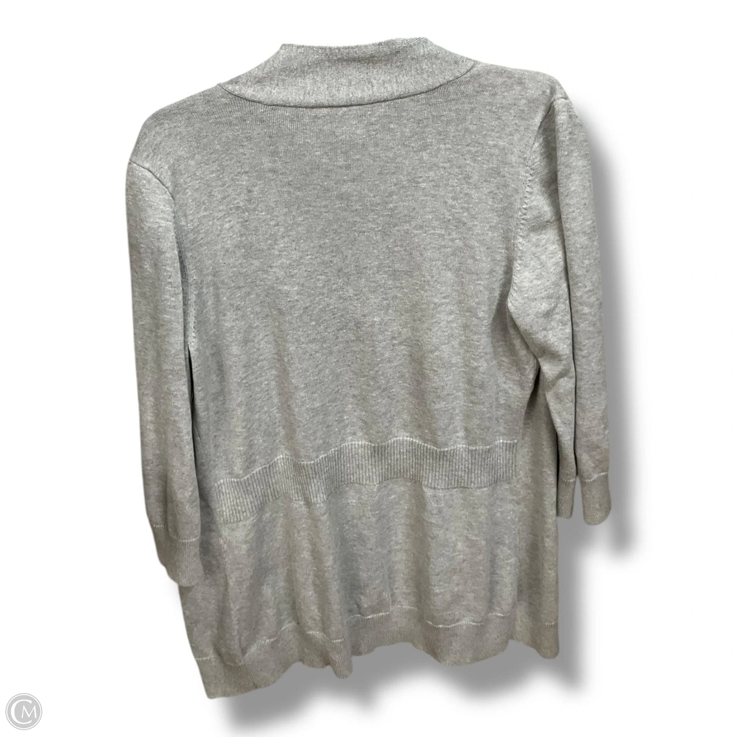 Cardigan By Fashion Bug In Grey, Size: Xl