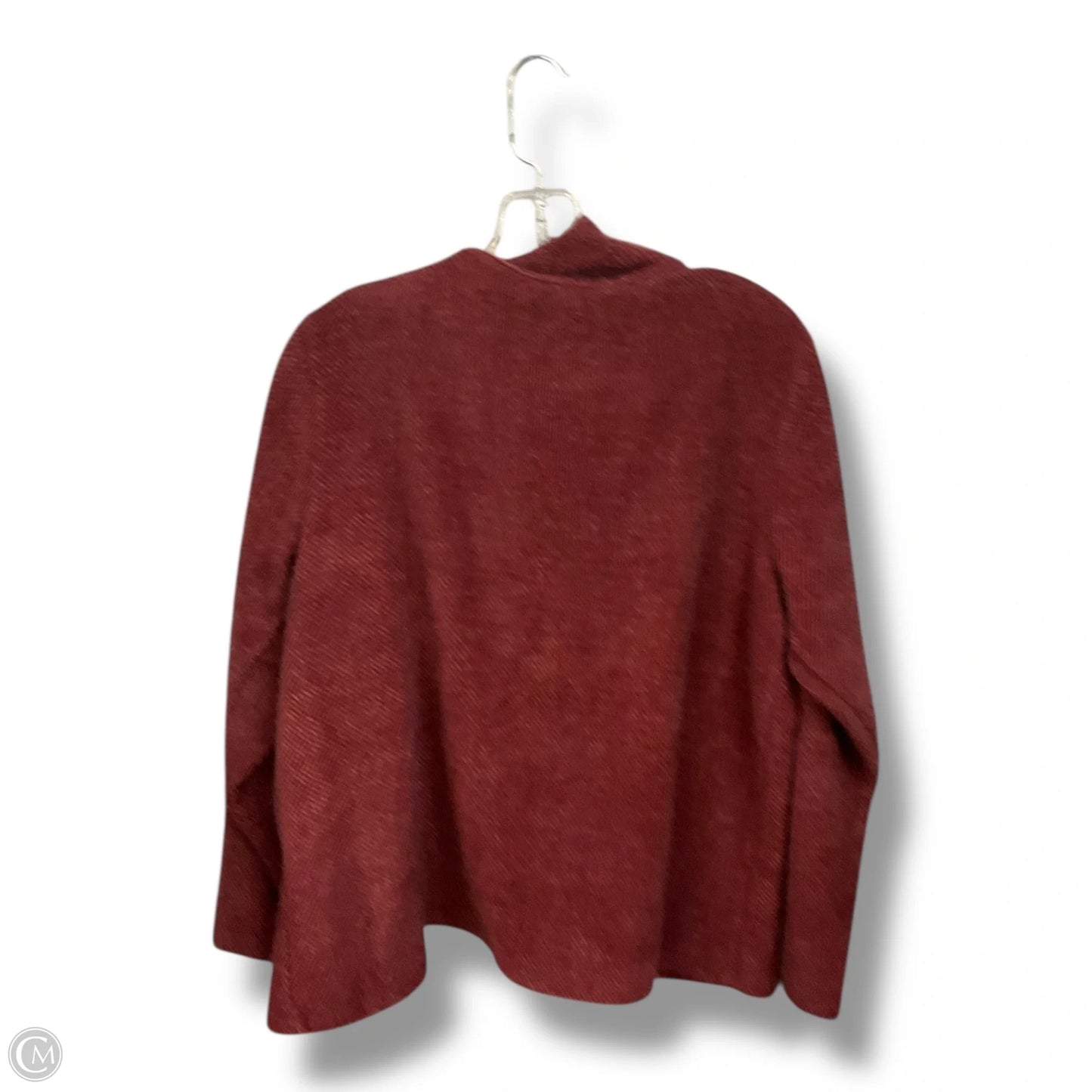 Poncho By Maurices In Maroon, Size: Xxl