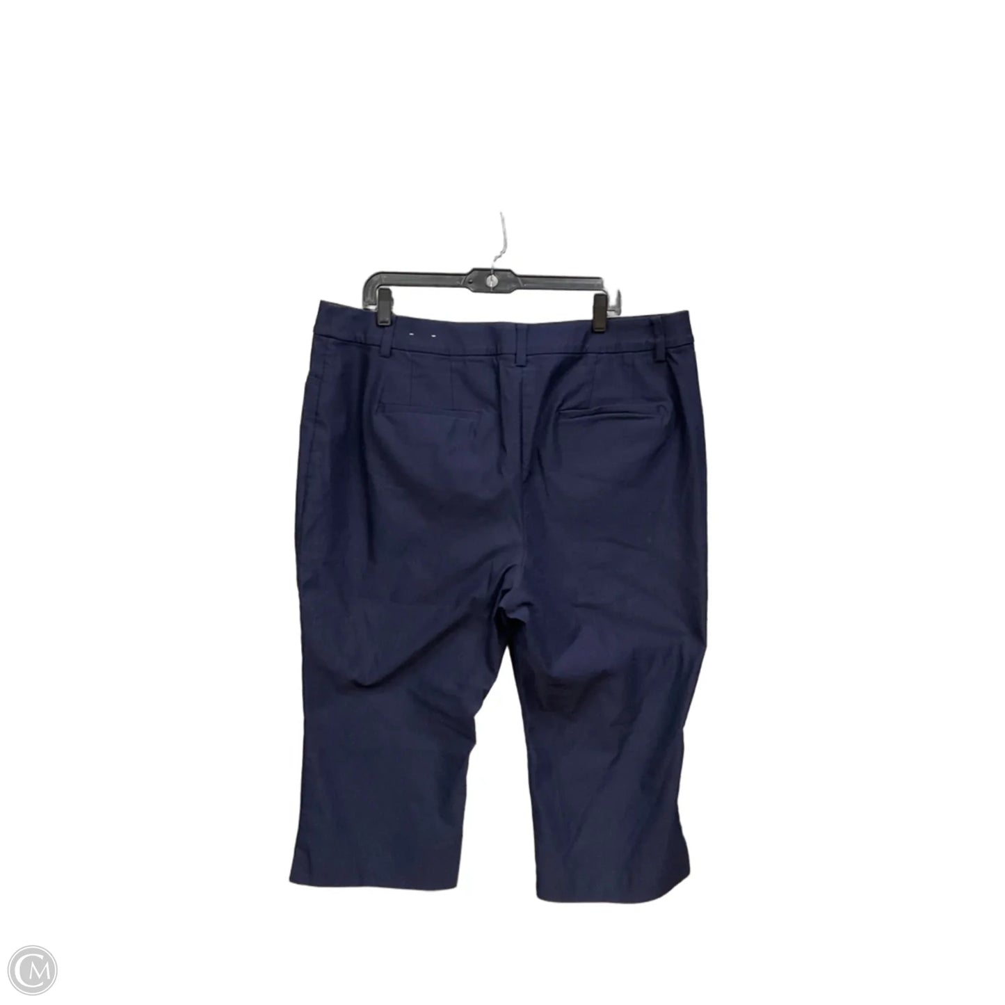 Pants Cropped By Lane Bryant In Navy, Size: 20