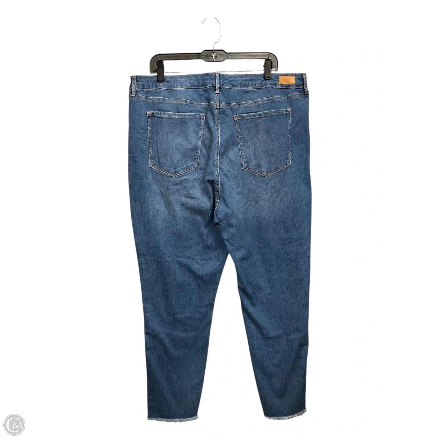 Jeans Skinny By Old Navy In Blue Denim, Size: 20