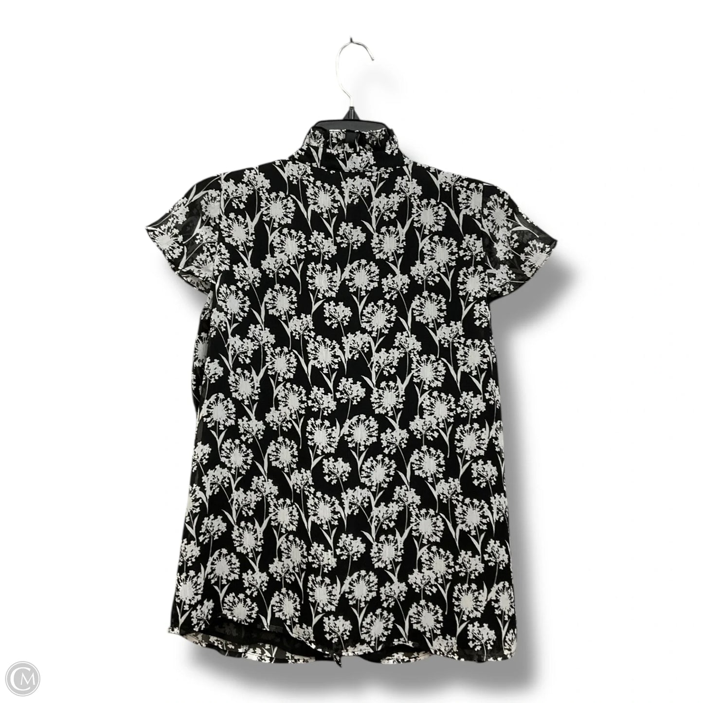 Blouse Sleeveless By Tommy Hilfiger In Blue & White, Size: S