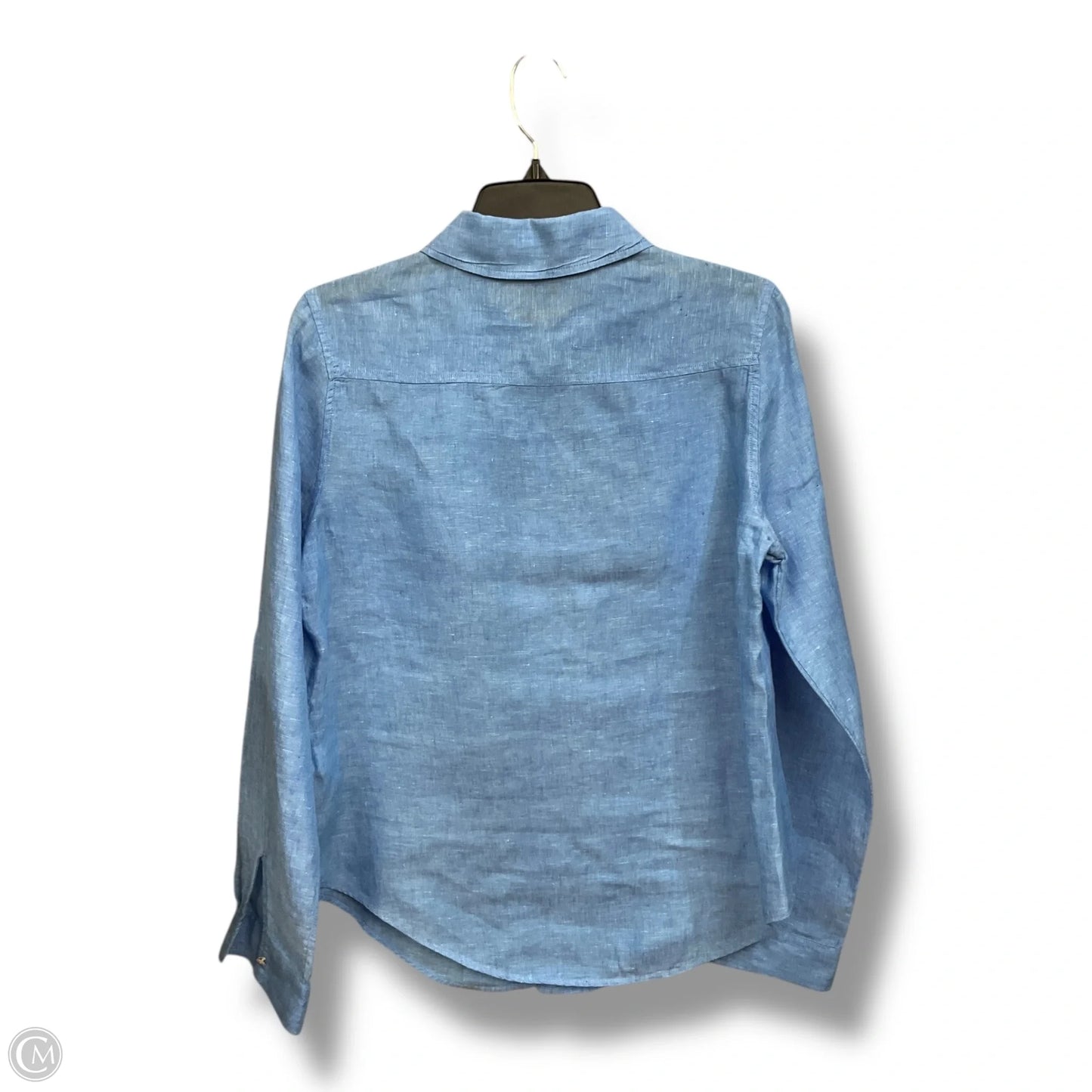 Top Long Sleeve Designer By Lilly Pulitzer In Blue, Size: S