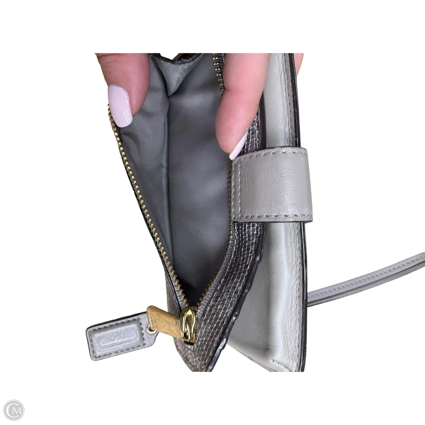 Wristlet Designer By Coach, Size: Medium