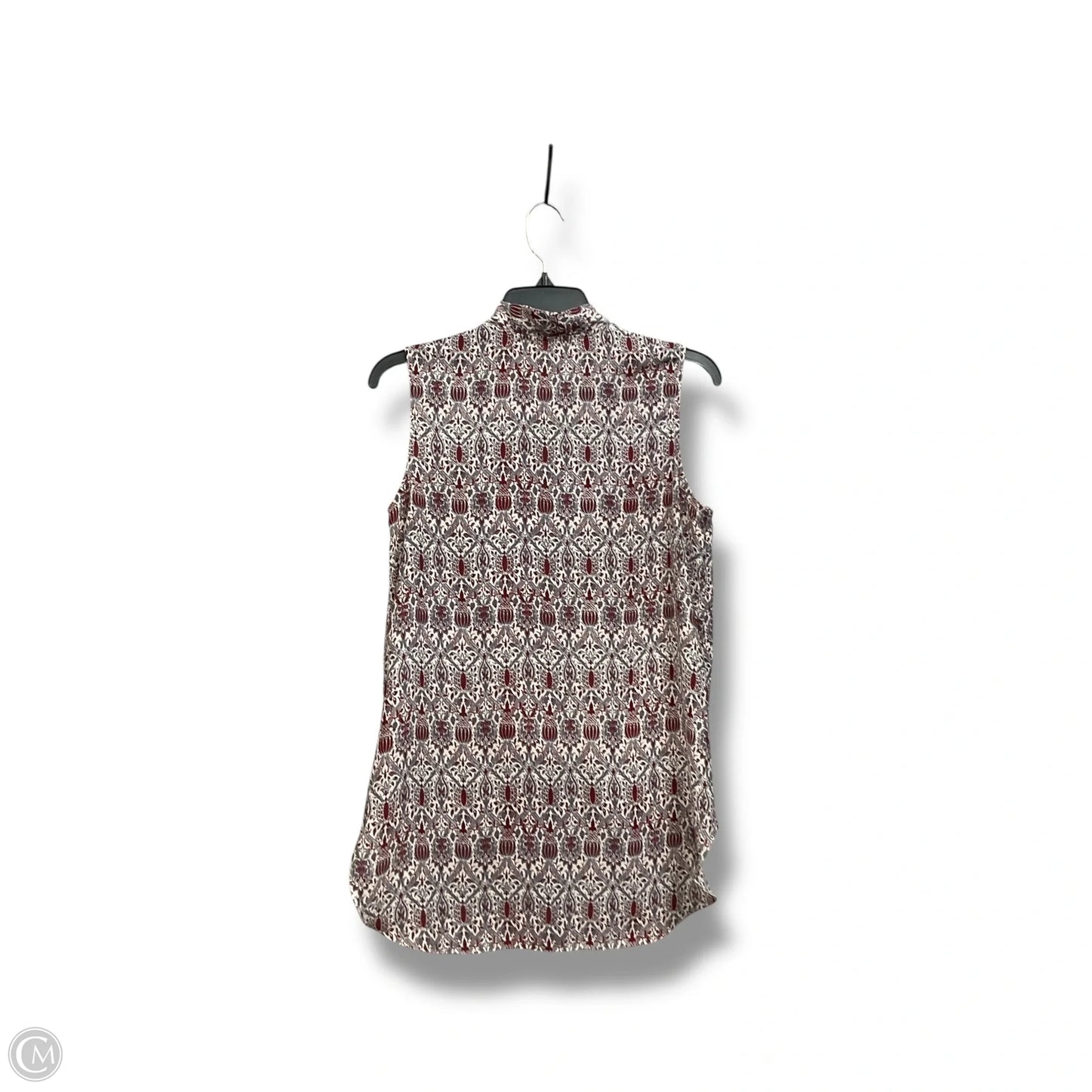 Blouse Sleeveless By Max Studio In Multi-colored, Size: S