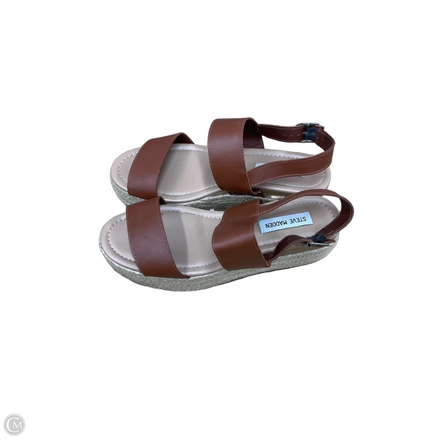 Sandals Flats By Steve Madden In Tan, Size: 9