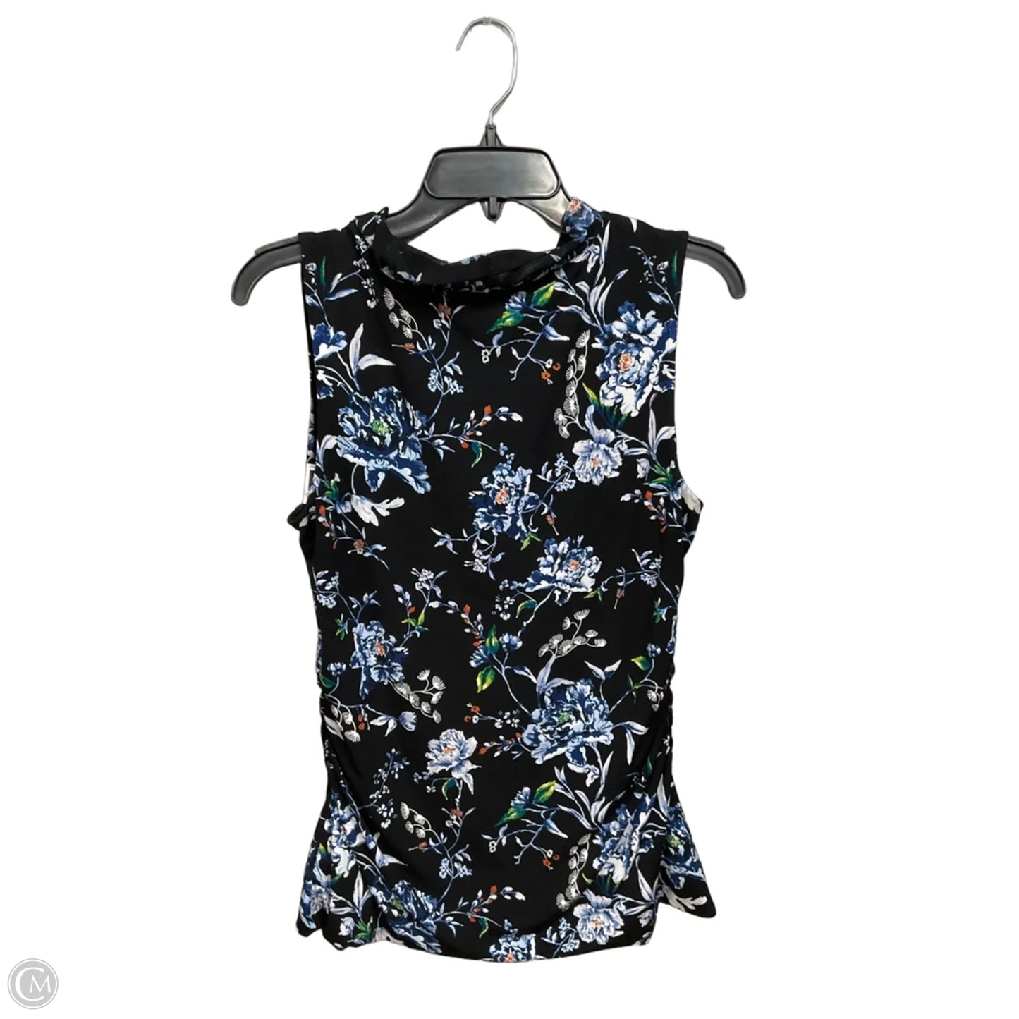Top Sleeveless By White House Black Market In Floral Print, Size: M