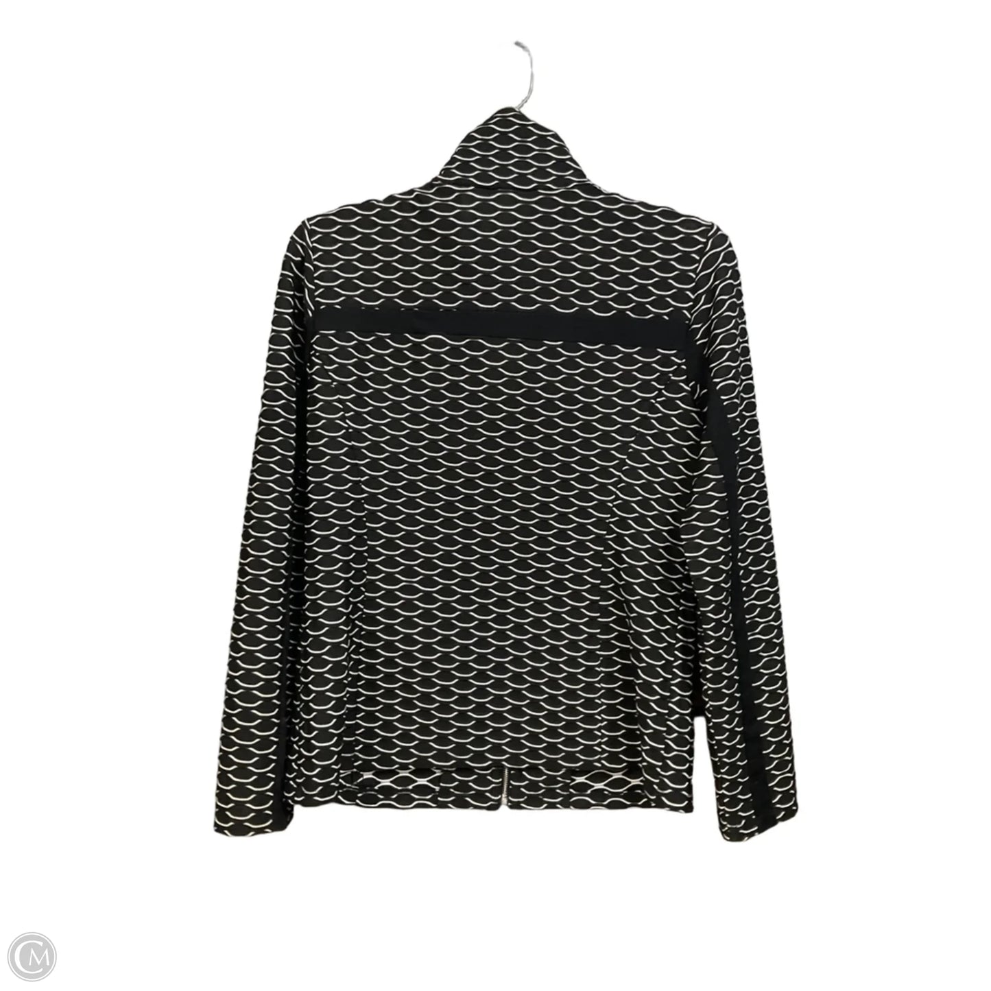 Jacket Other By Chicos In Black & White, Size: Xs