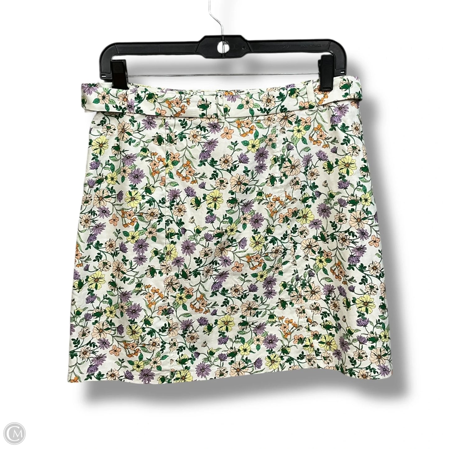 Skirt Mini & Short By Loft In Floral Print, Size: S