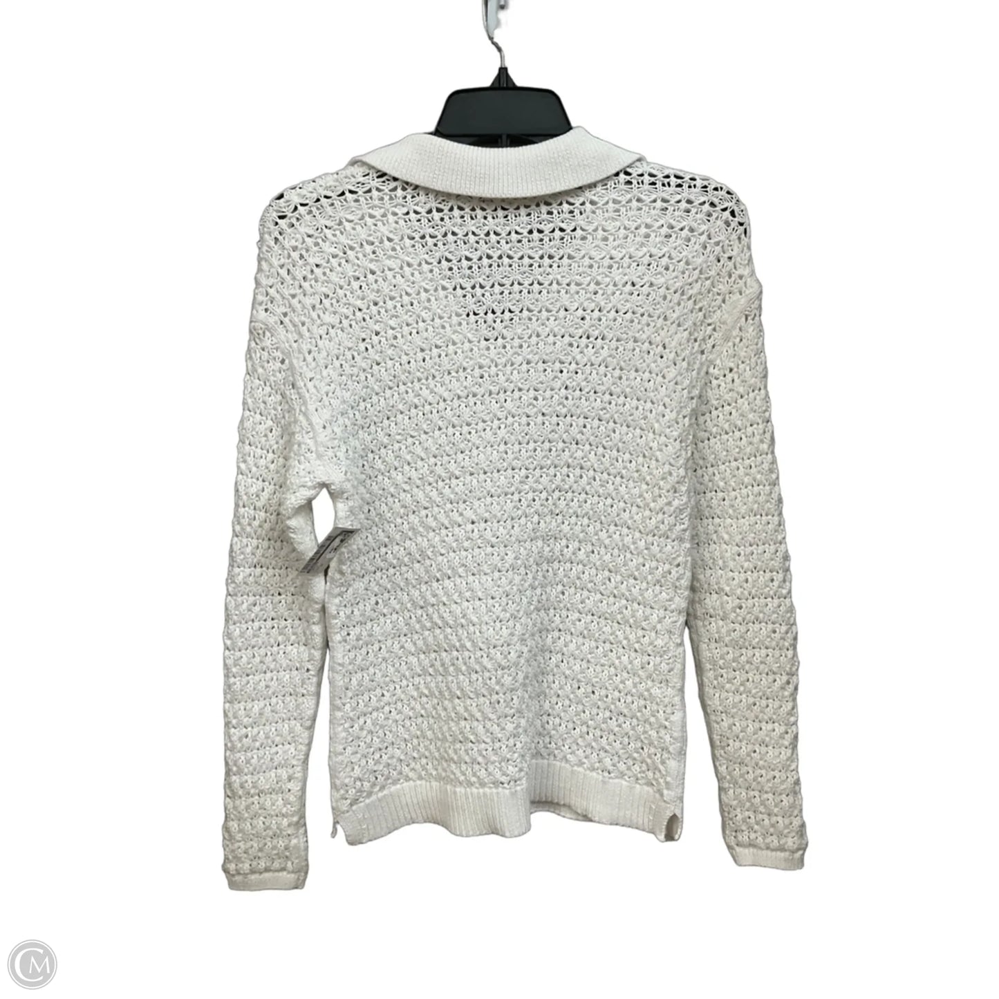 Sweater By Talbots In White, Size: Sp
