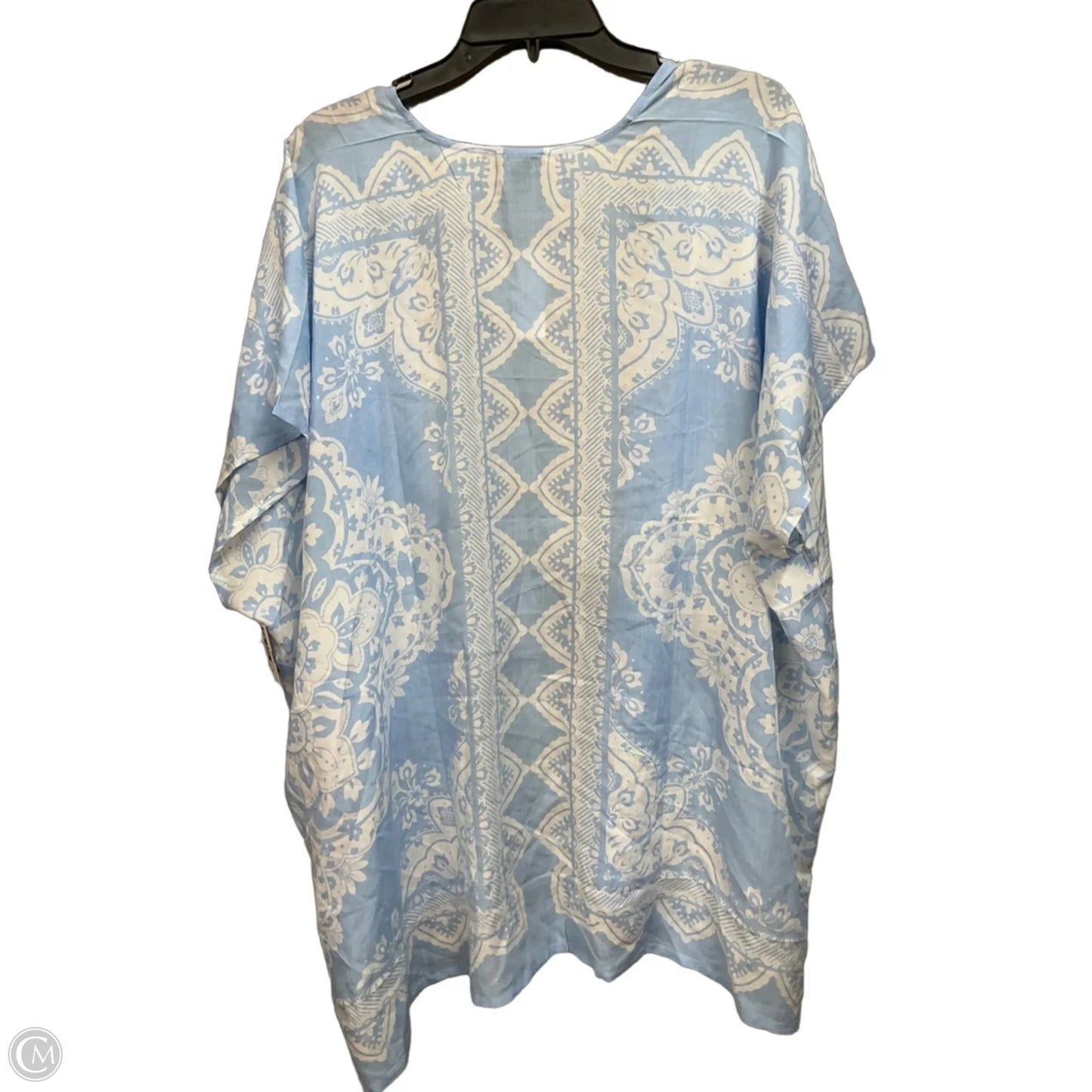 Poncho By Ann Taylor In Blue, Size: Xs