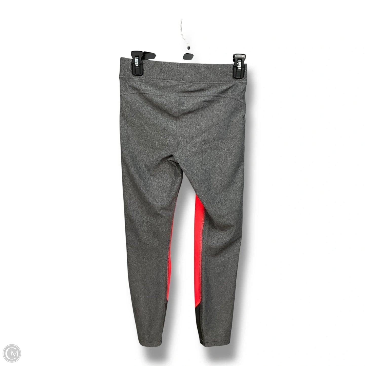 Athletic Leggings By Under Armour In Grey, Size: M