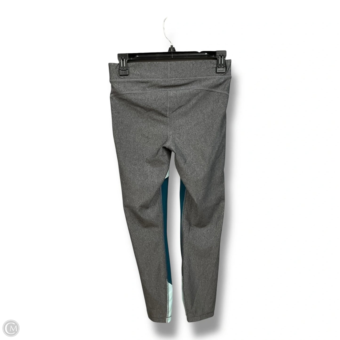 Athletic Leggings By Under Armour In Grey, Size: M