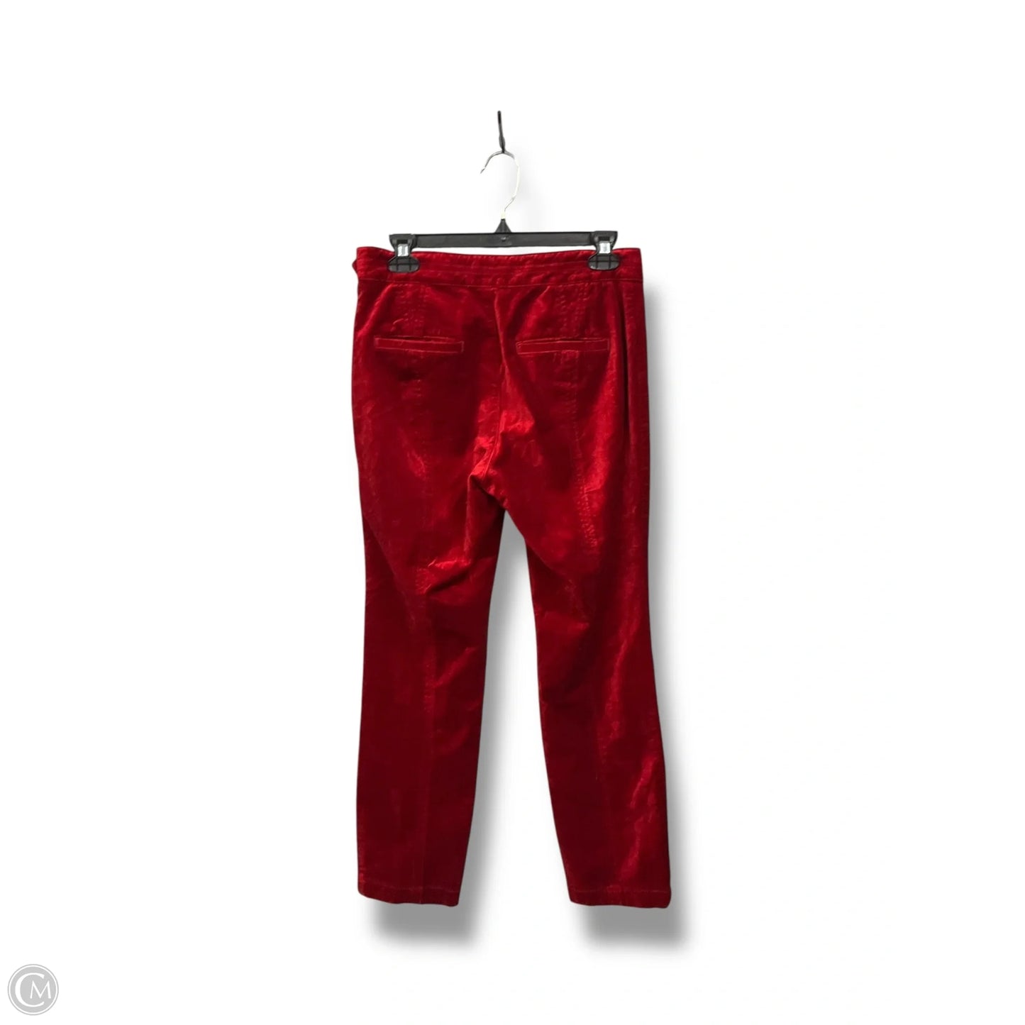 Pants Cropped By Anthropologie In Red, Size: 4