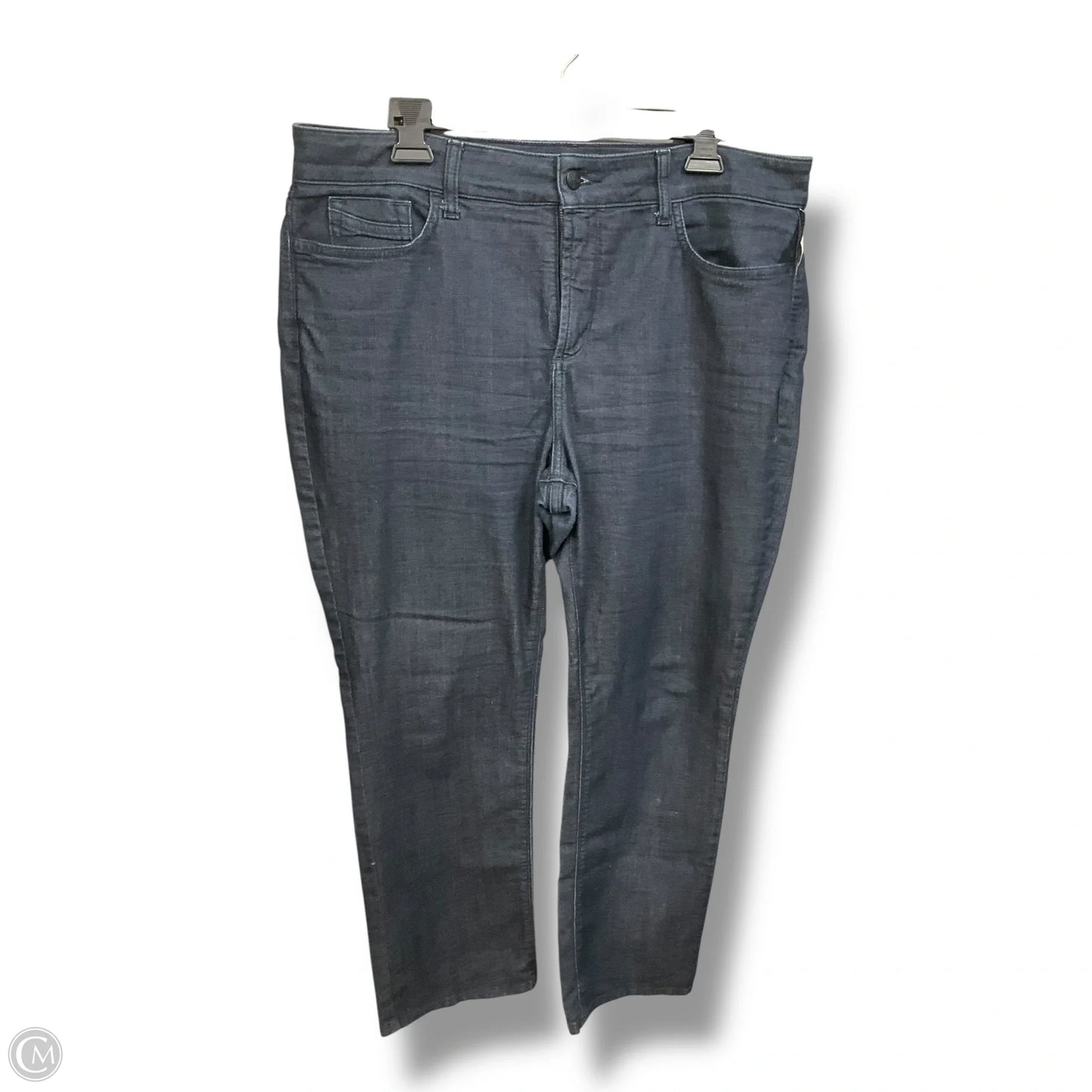 Jeans Straight By Not Your Daughters Jeans In Blue Denim, Size: 16