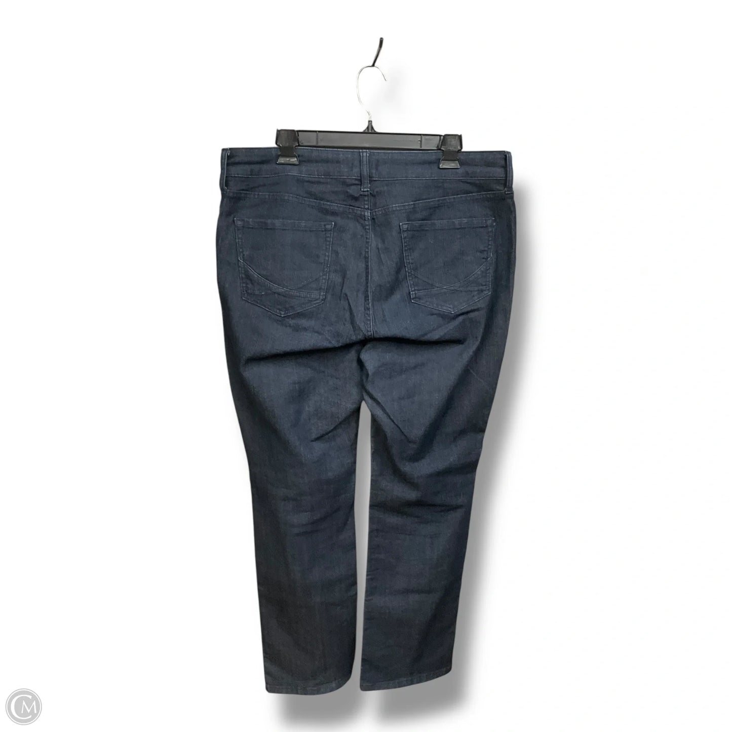 Jeans Straight By Not Your Daughters Jeans In Blue Denim, Size: 16