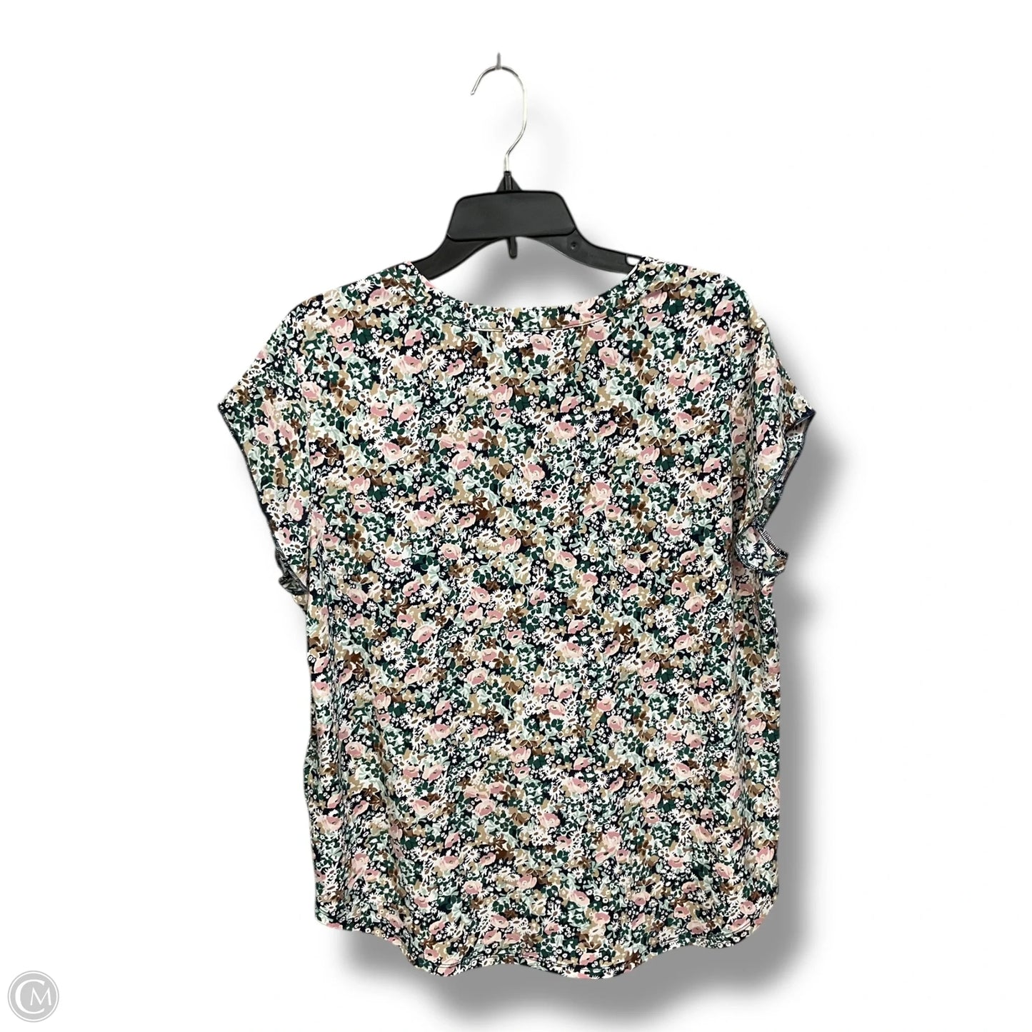 Blouse Sleeveless By 41 Hawthorn In Floral Print, Size: L
