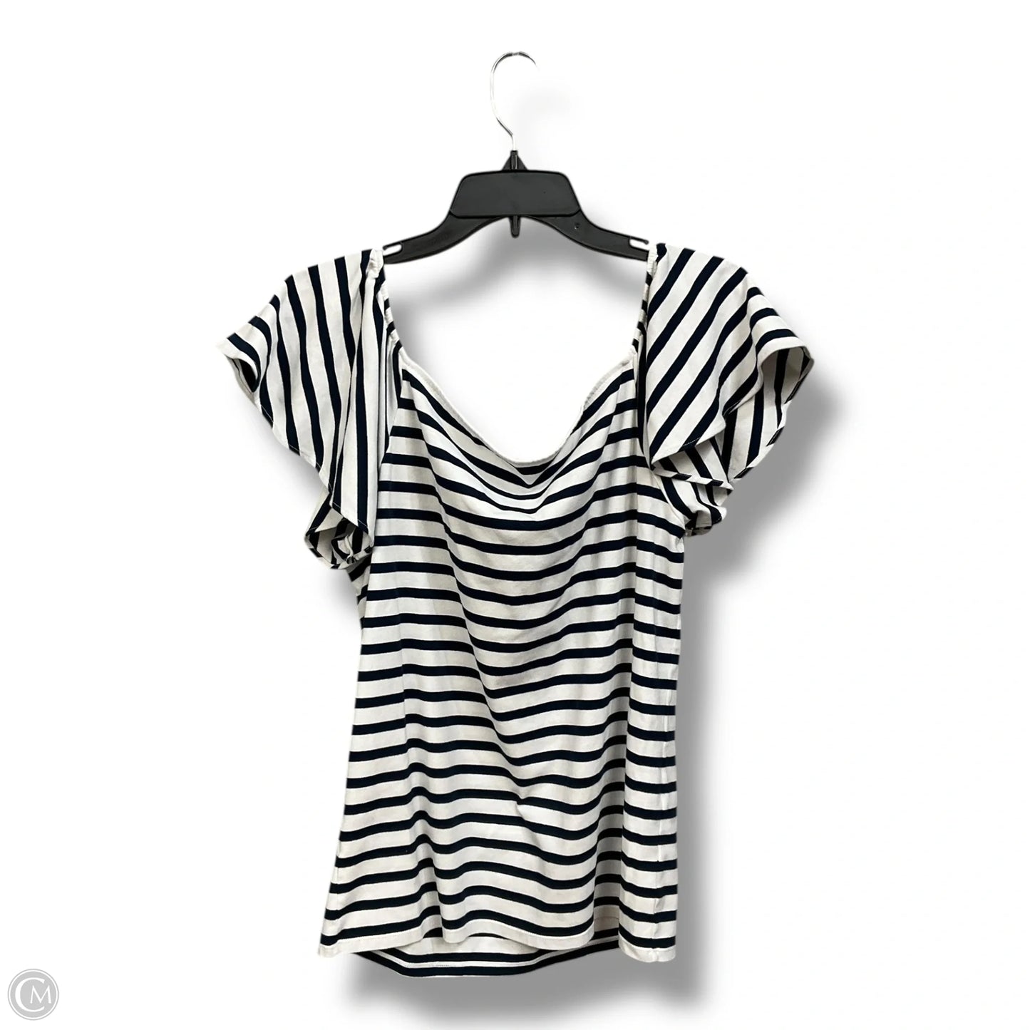 Top Sleeveless By Lauren By Ralph Lauren In Striped Pattern, Size: Xl
