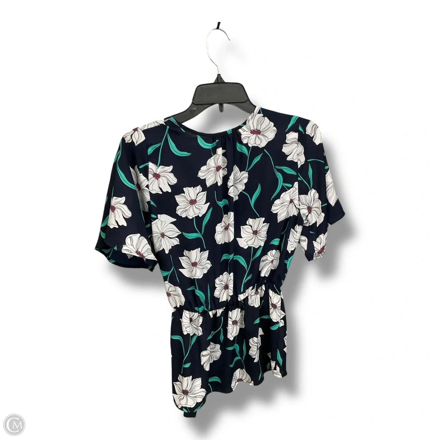 Blouse Short Sleeve By Sienna Sky In Floral Print, Size: M