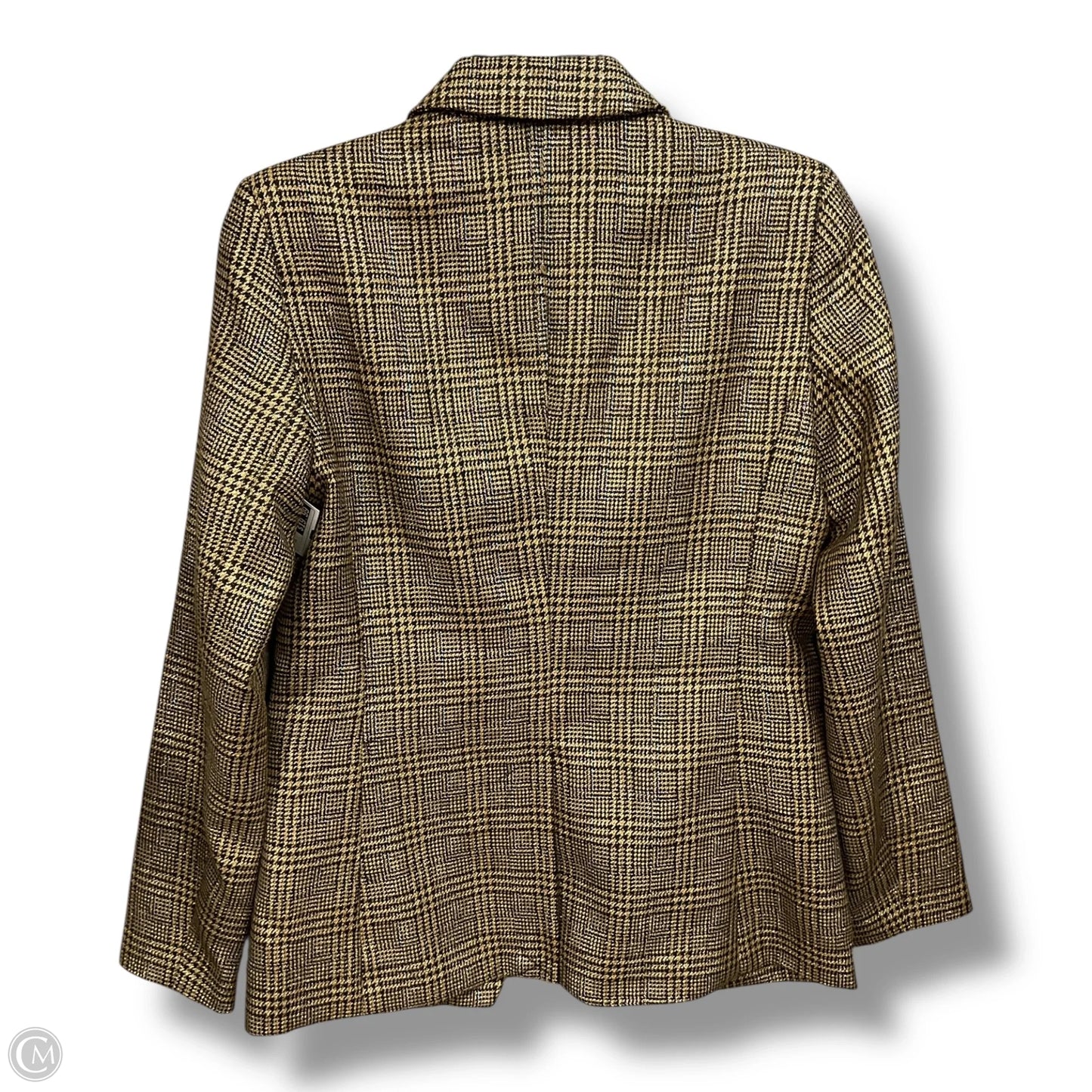 Blazer By Nine West Apparel In Gold, Size: Xs