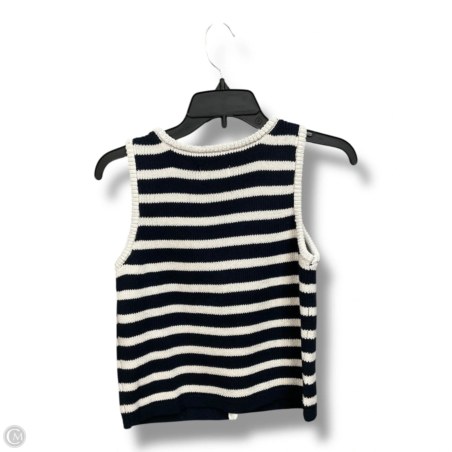 Top Sleeveless By Lc Lauren Conrad In Striped Pattern, Size: Xs