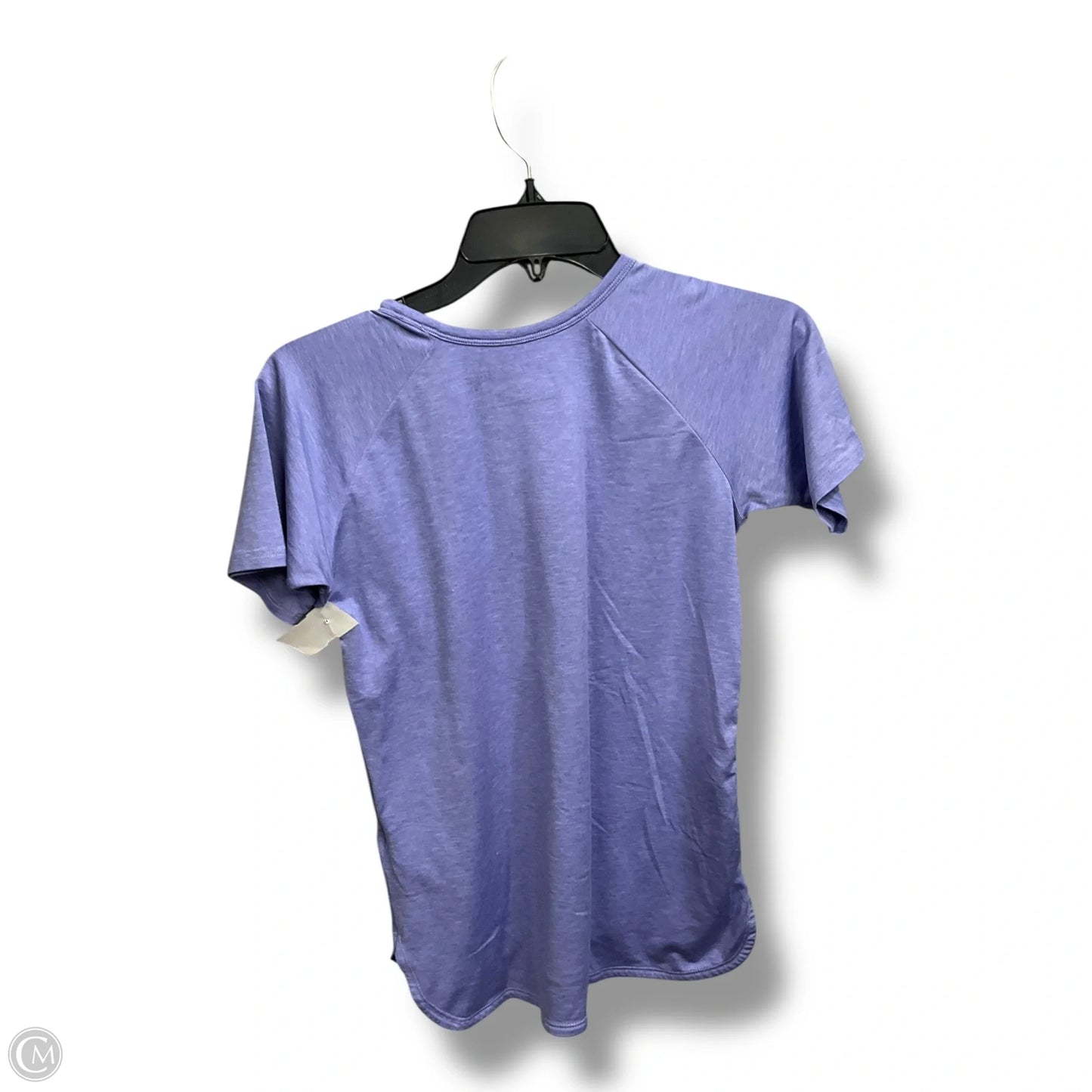 Athletic Top Short Sleeve By Columbia In Purple, Size: L
