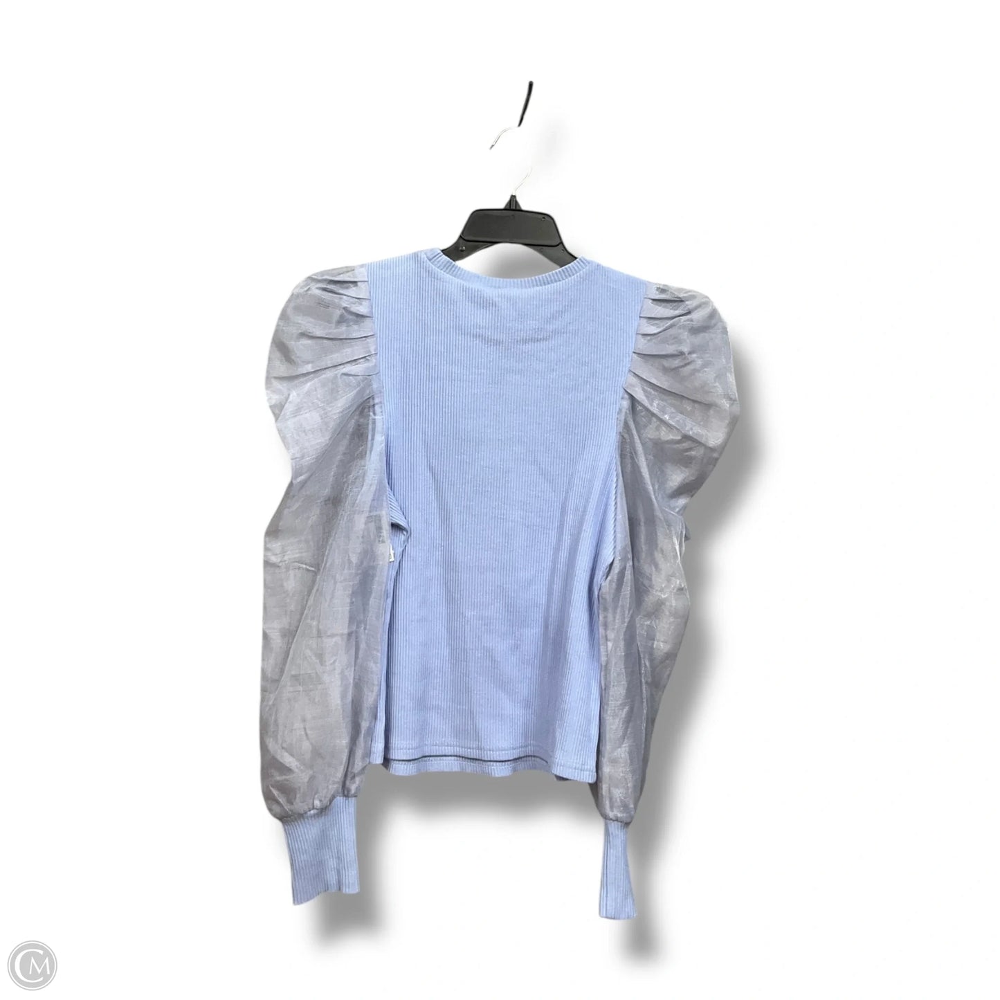 Top Long Sleeve By Dolan Left Coast In Blue, Size: M