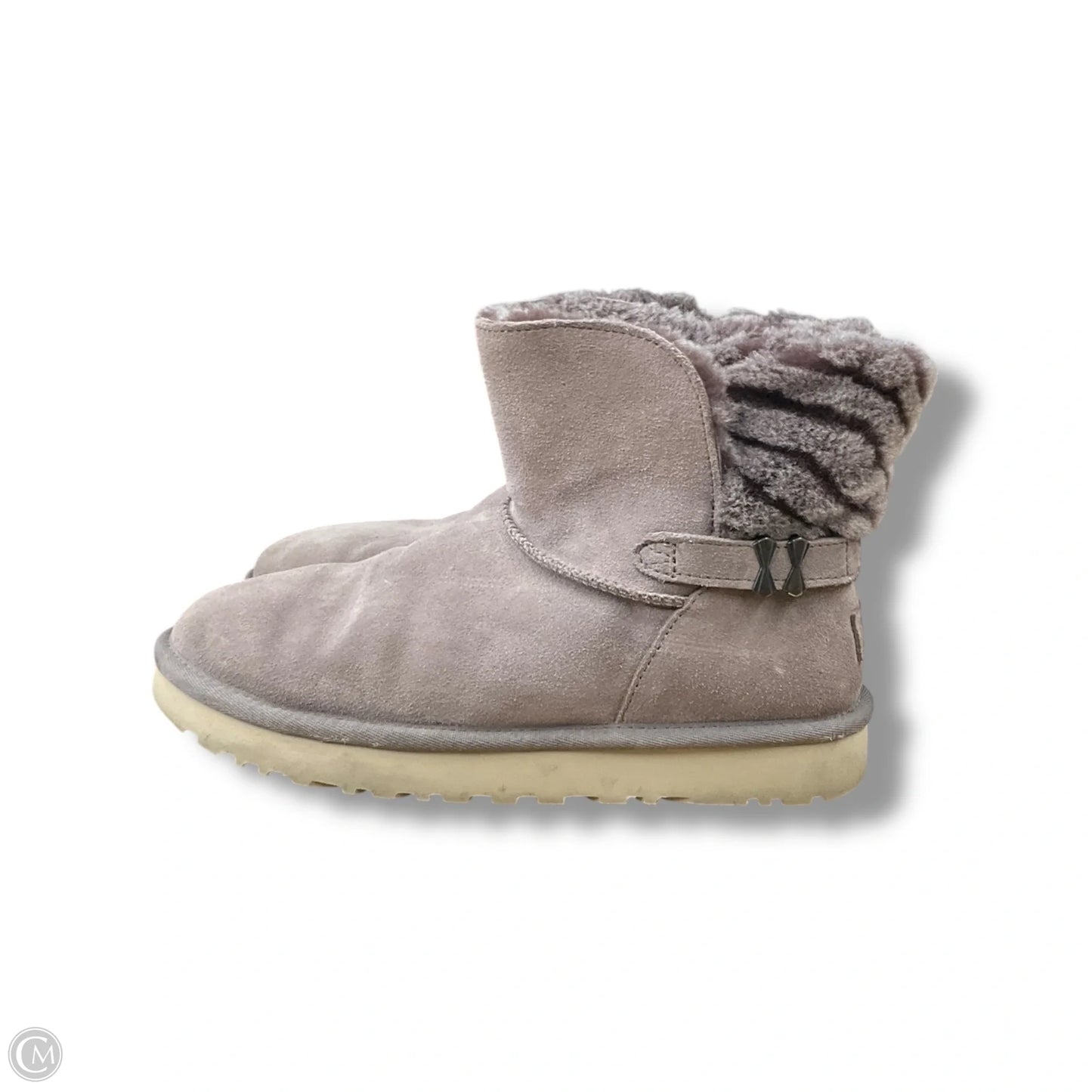 Boots Designer By Ugg In Mauve, Size: 9