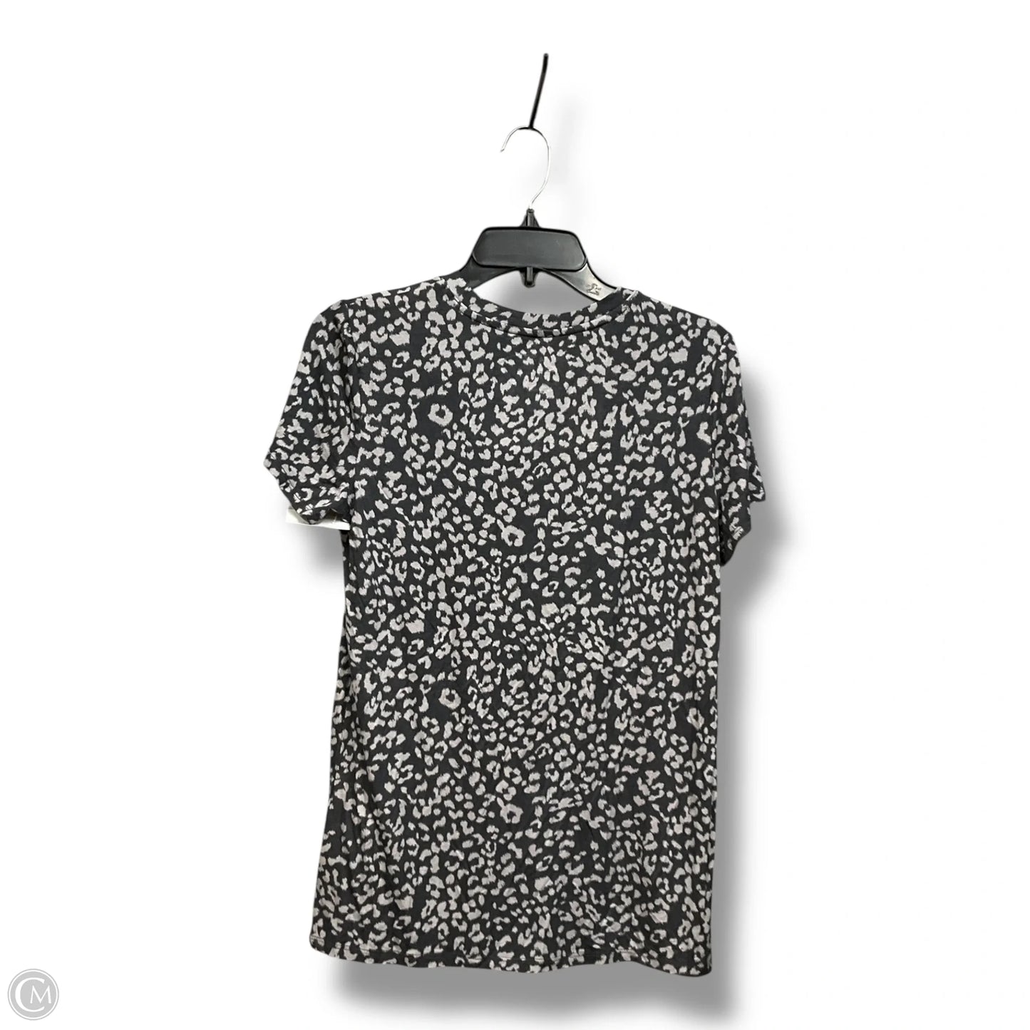 Top Short Sleeve By Maurices In Animal Print, Size: S